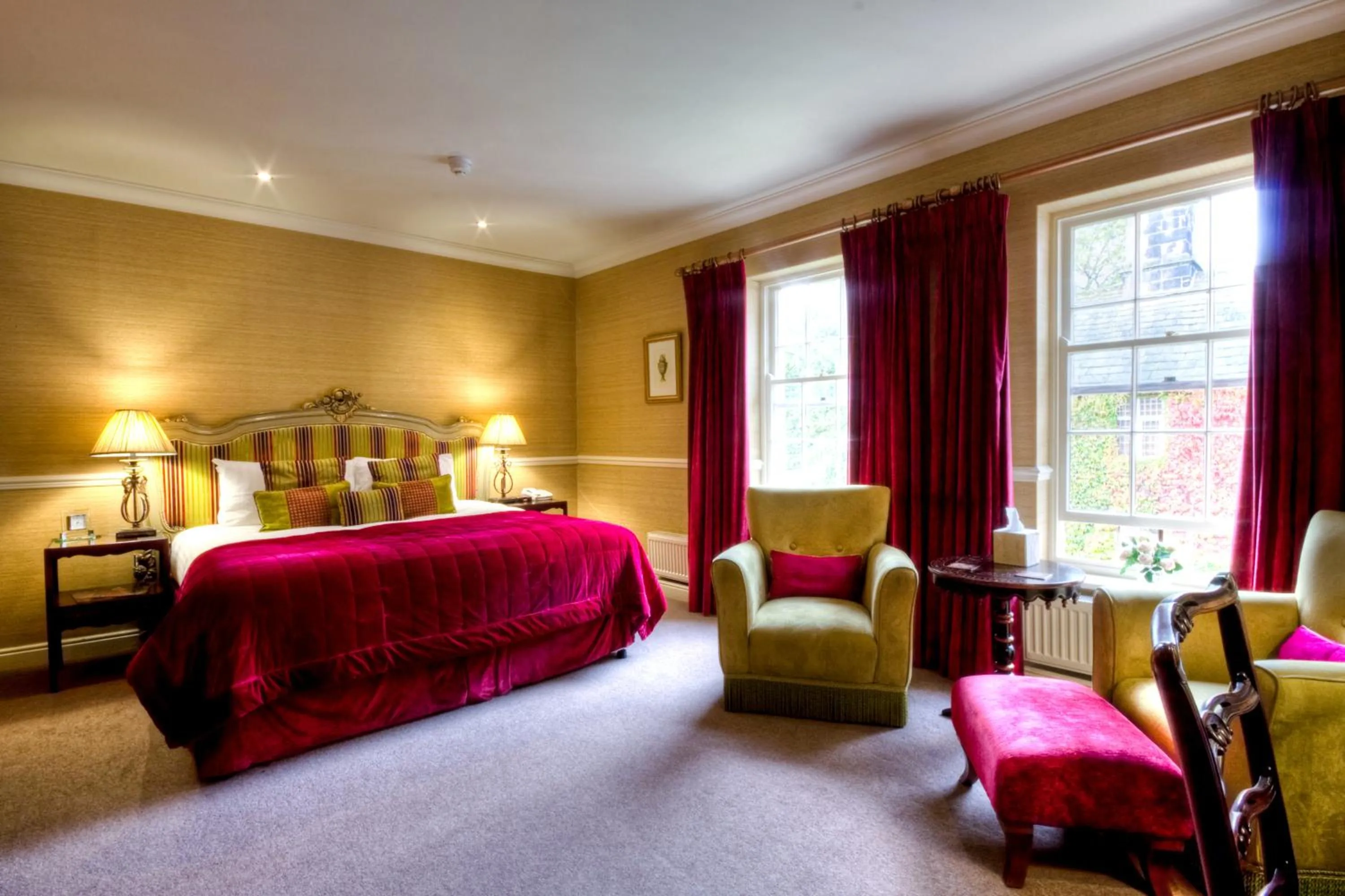 Bedroom, Bed in Whitley Hall Hotel