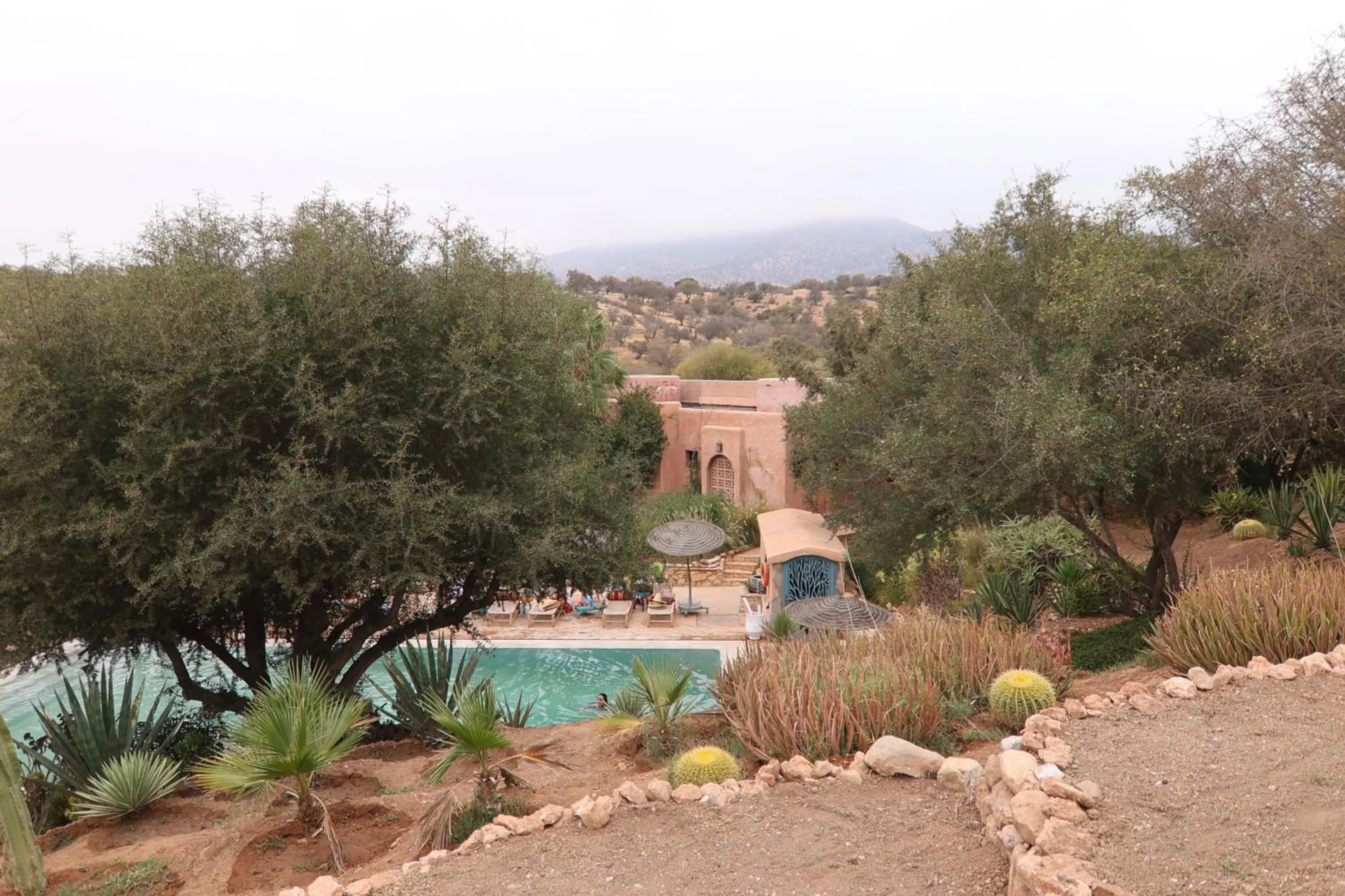 View (from property/room) in Paradis Nomade