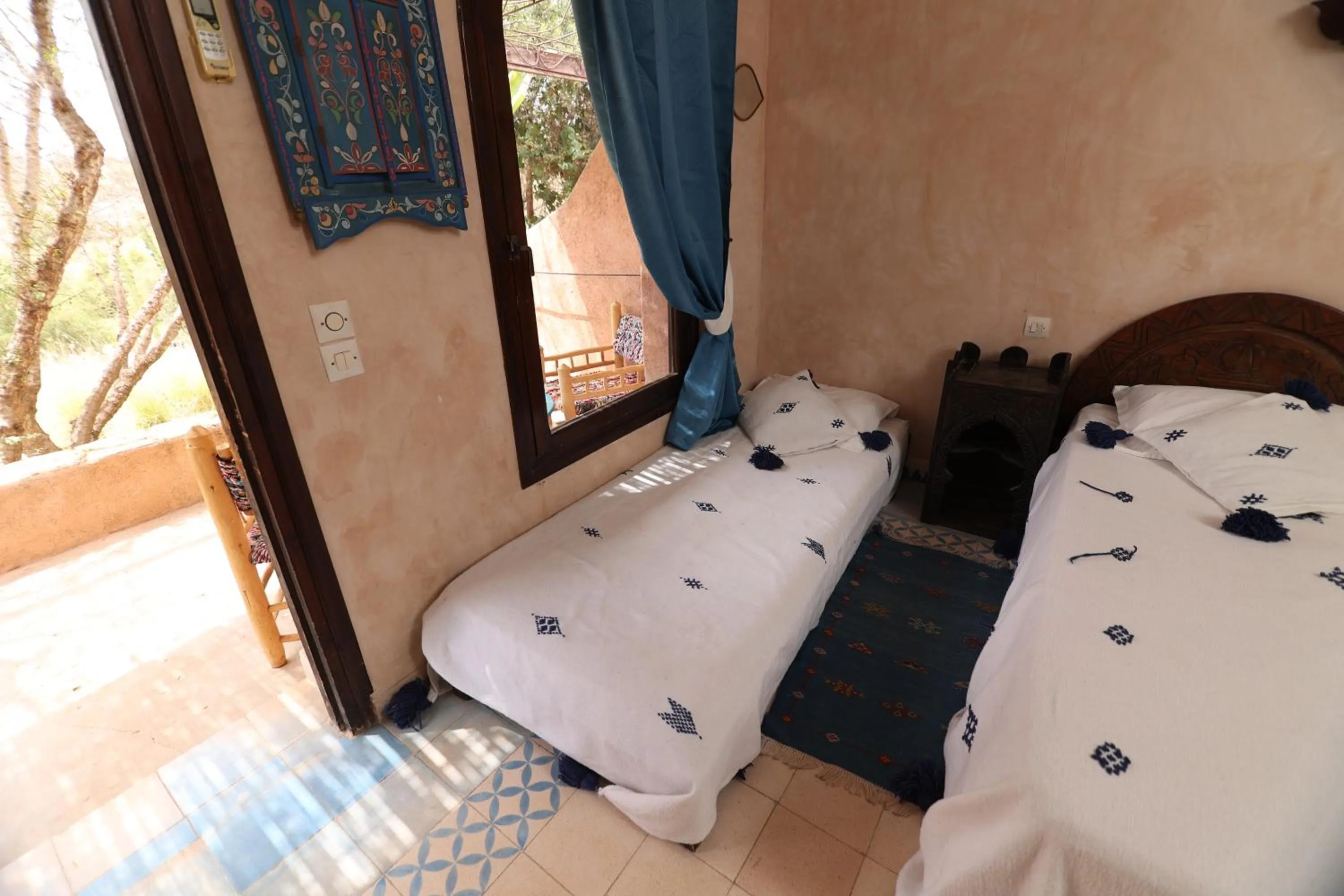 Bed in Paradis Nomade