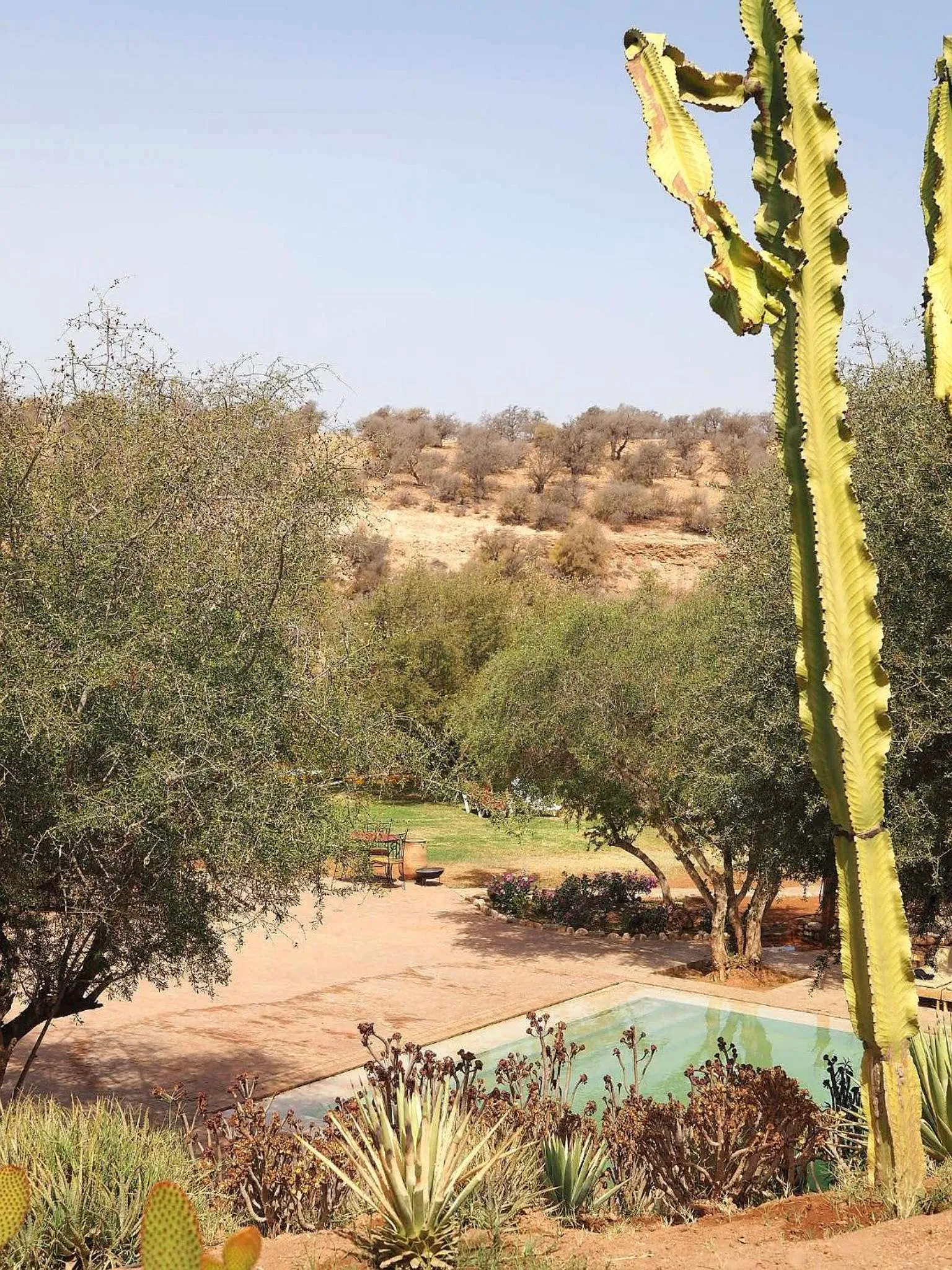 Swimming pool in Paradis Nomade