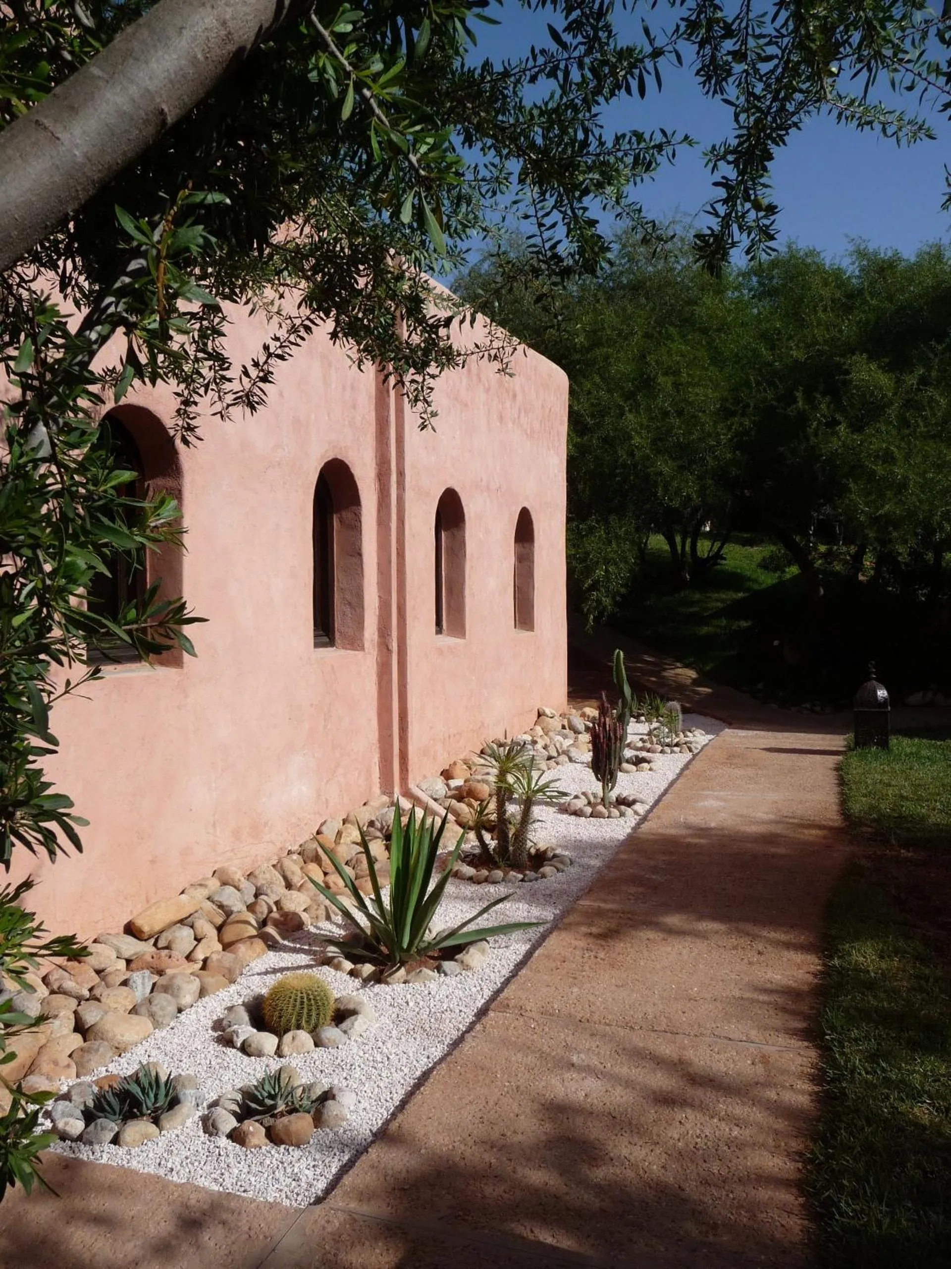 Facade/entrance in Paradis Nomade