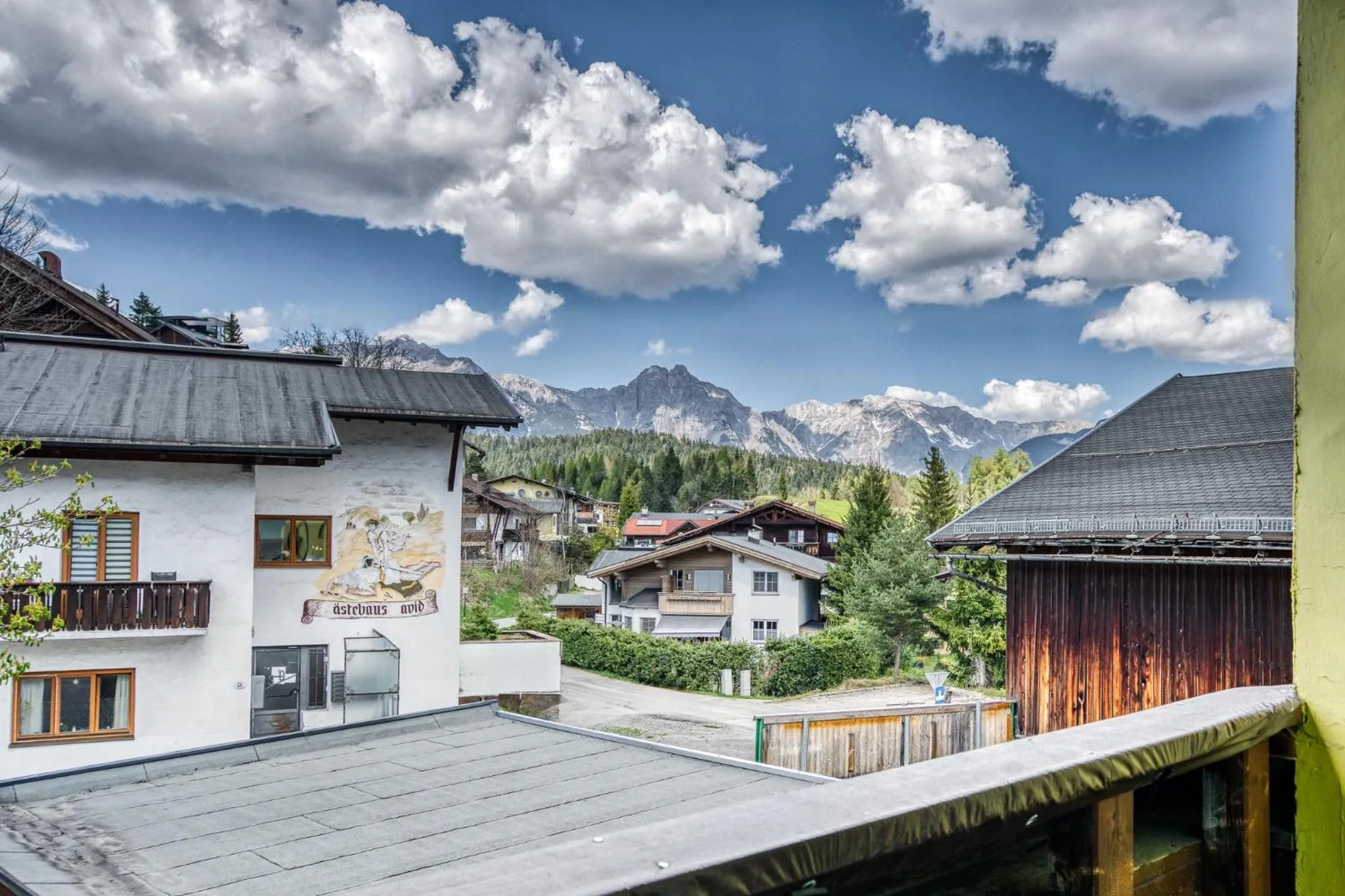 Balcony/Terrace in Boutiquehotel ZOMM in Seefeld