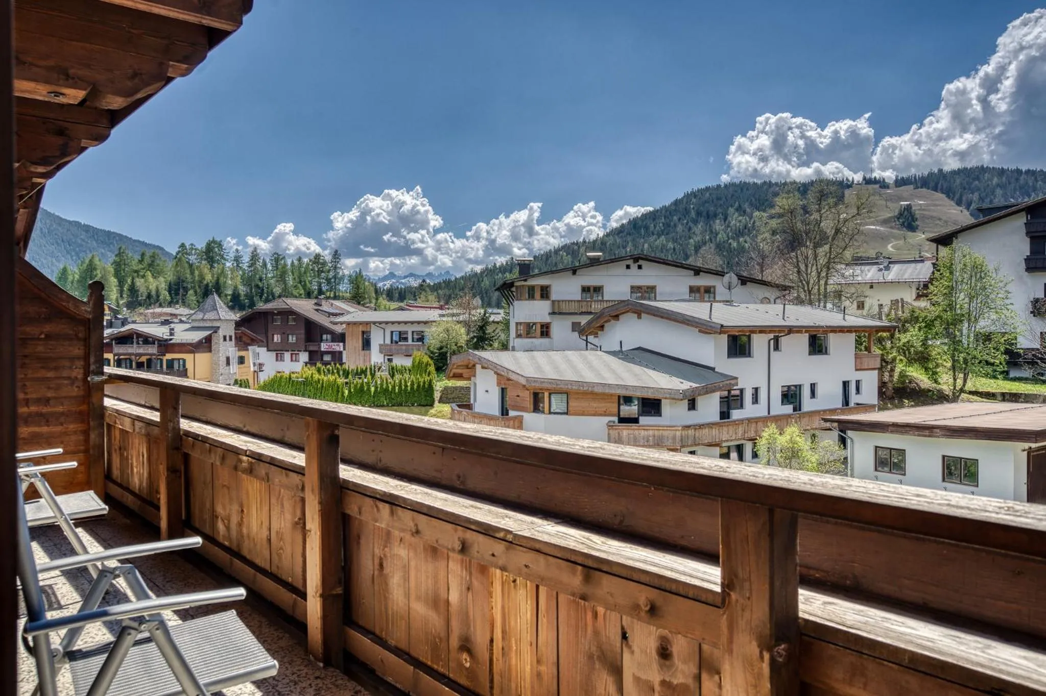 Balcony/Terrace in Boutiquehotel ZOMM in Seefeld