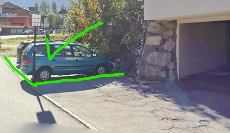 Parking in Boutiquehotel ZOMM in Seefeld