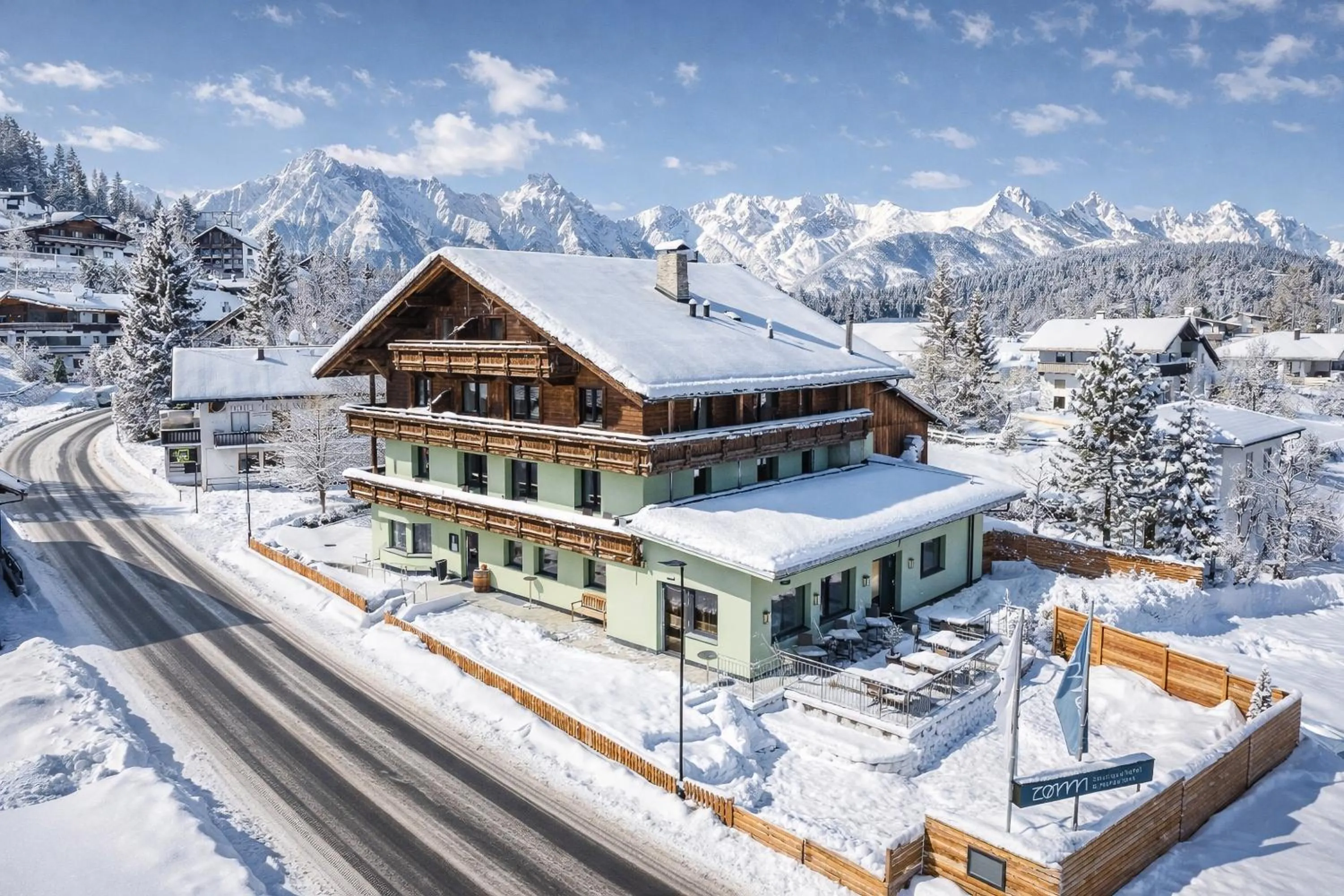 Property building in Boutiquehotel ZOMM in Seefeld
