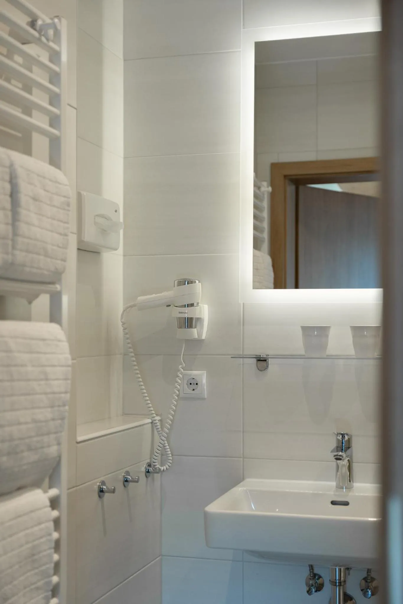 Shower in Boutiquehotel ZOMM in Seefeld