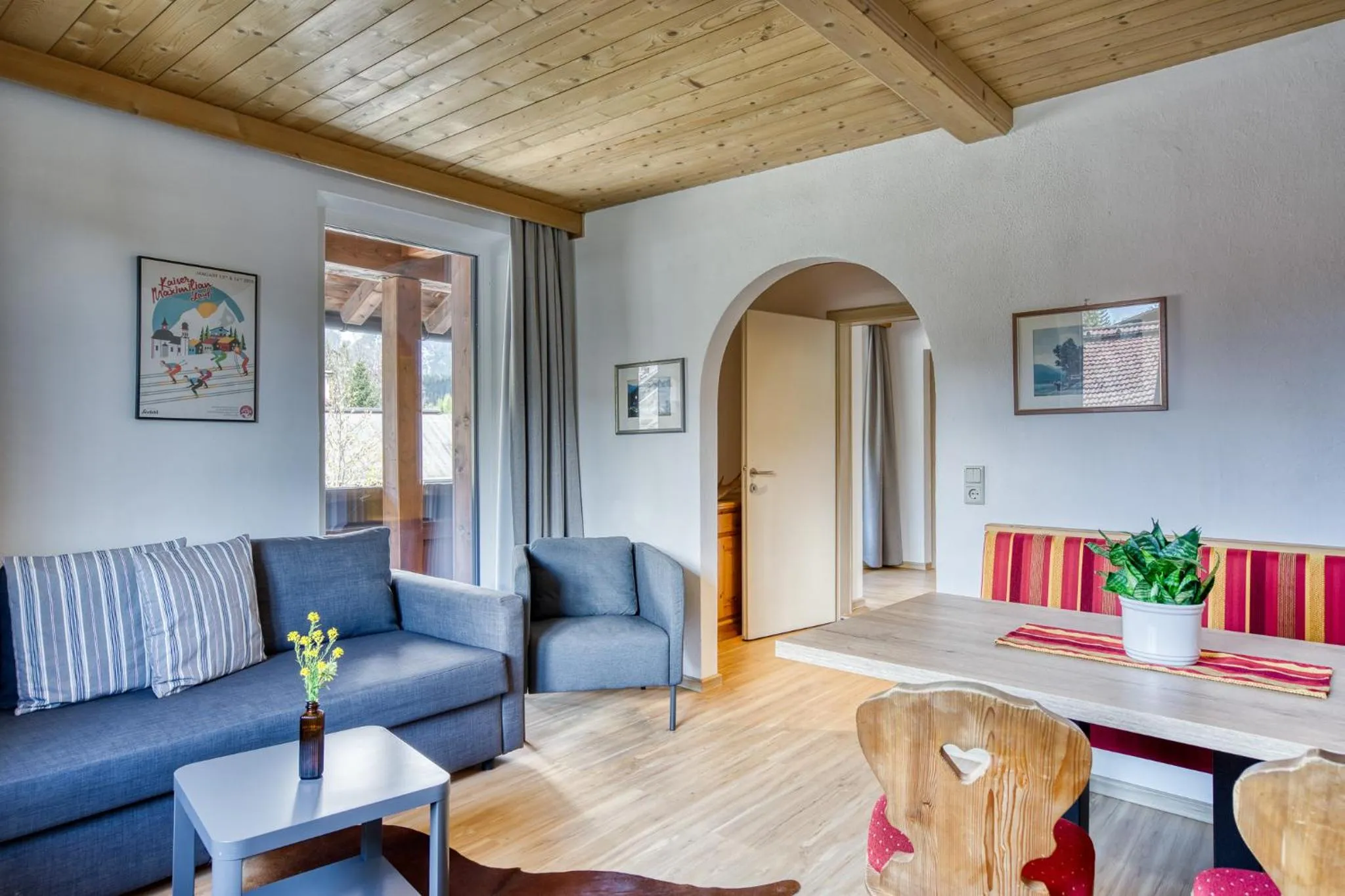 Living room in Boutiquehotel ZOMM in Seefeld