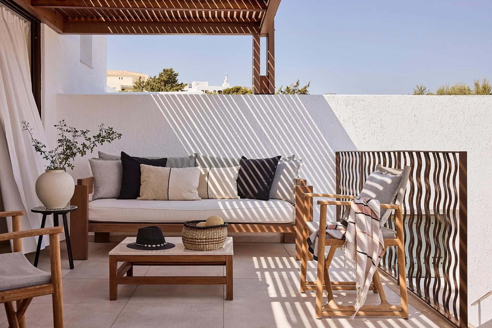 Balcony/Terrace in Thalassa Villas