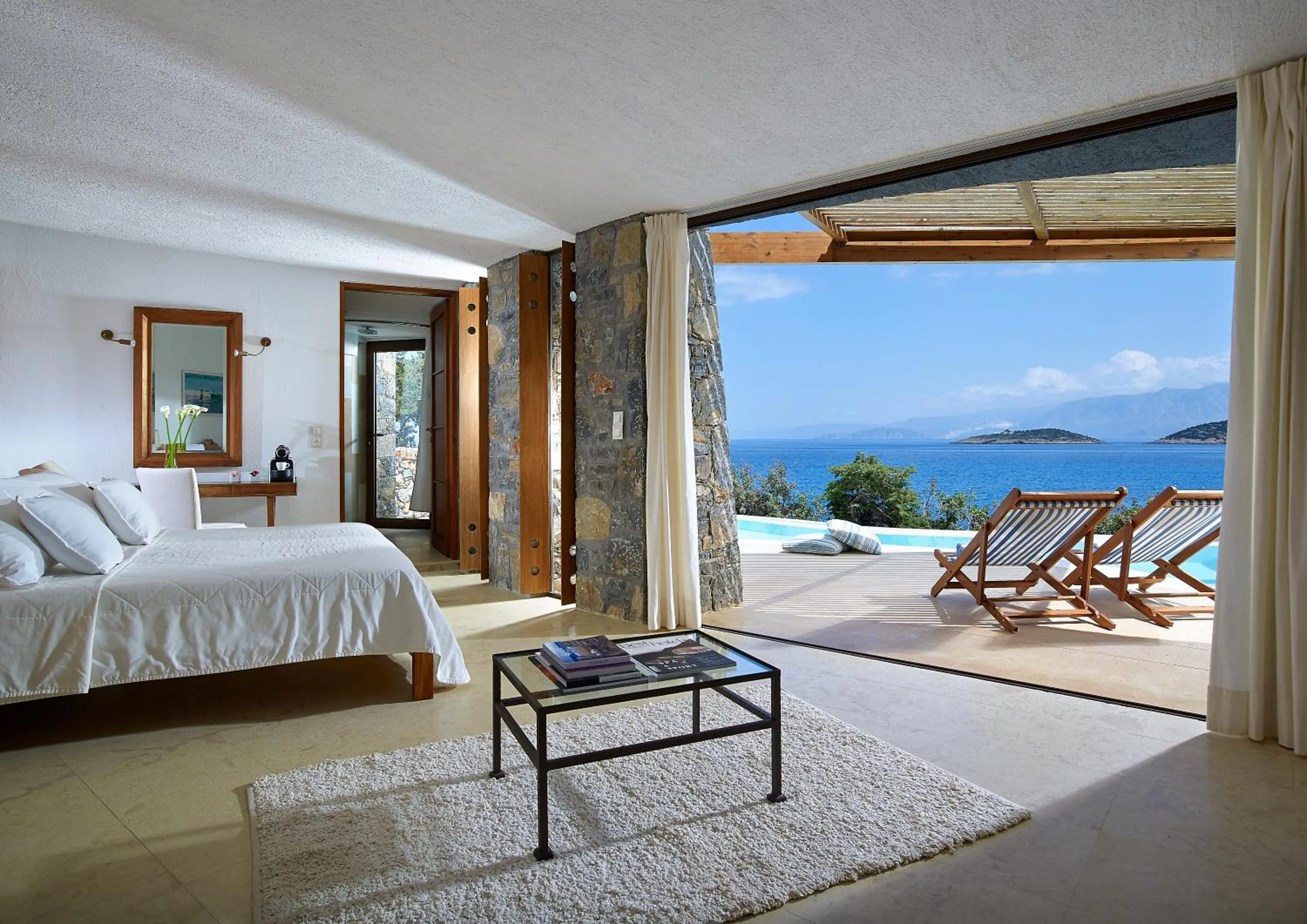Bedroom, Bed in Thalassa Villas