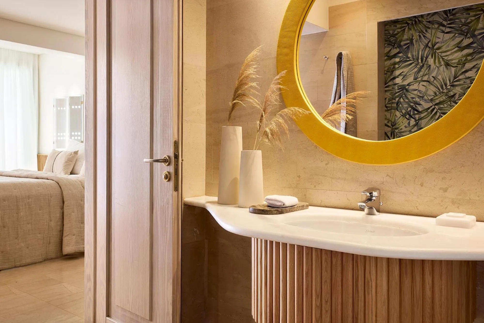 Bathroom, Bed in Thalassa Villas