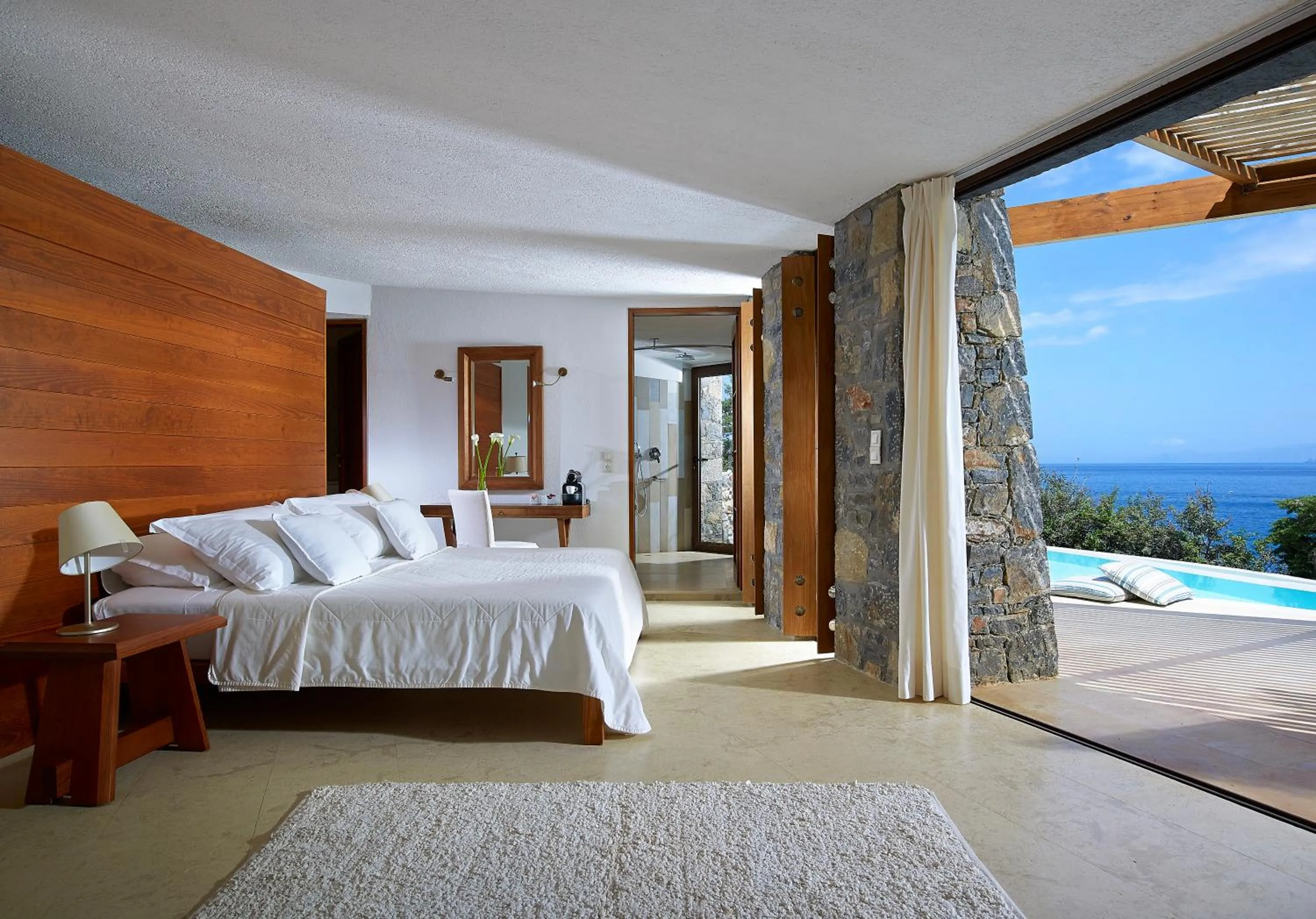 Bedroom, Bed in Thalassa Villas