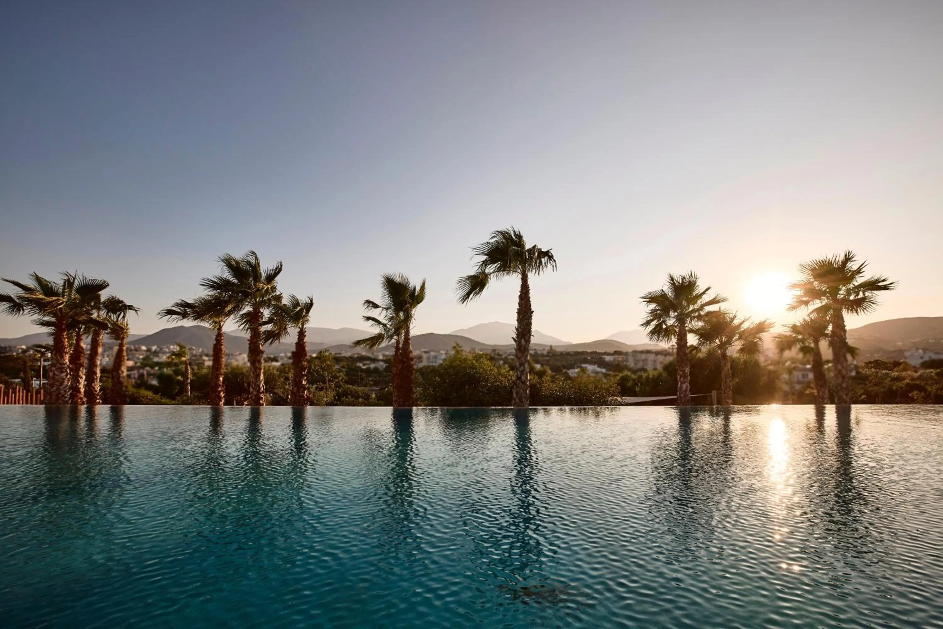 Swimming pool in Thalassa Villas