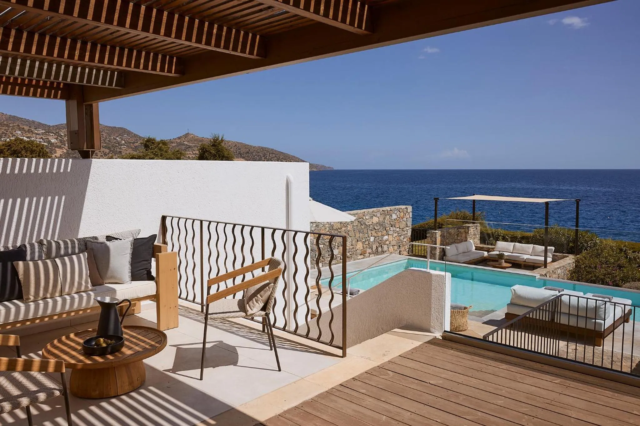 Balcony/Terrace in Thalassa Villas