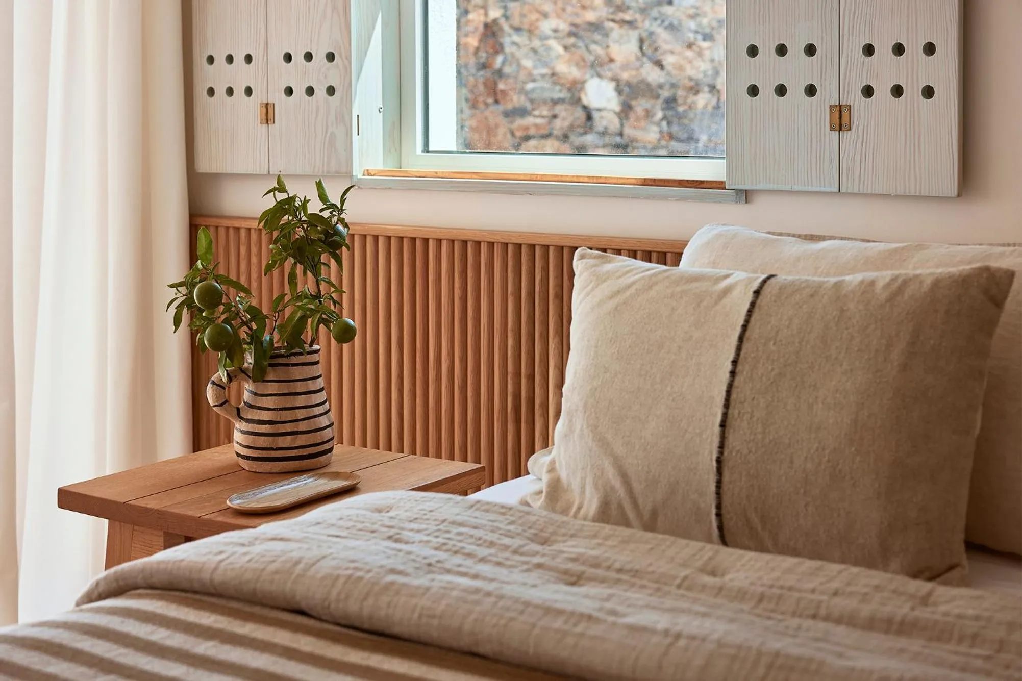 Bedroom in Thalassa Villas