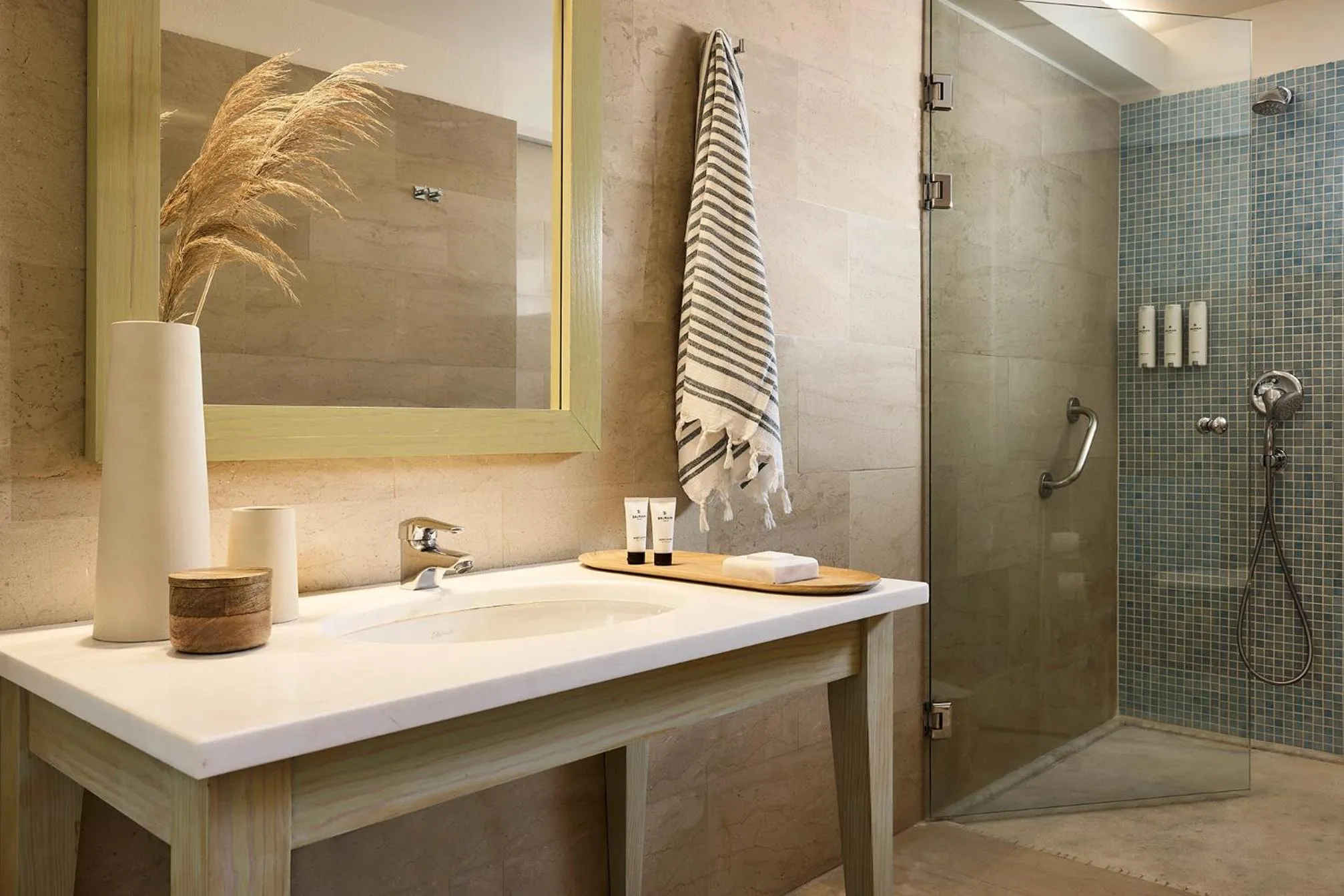 Shower in Thalassa Villas