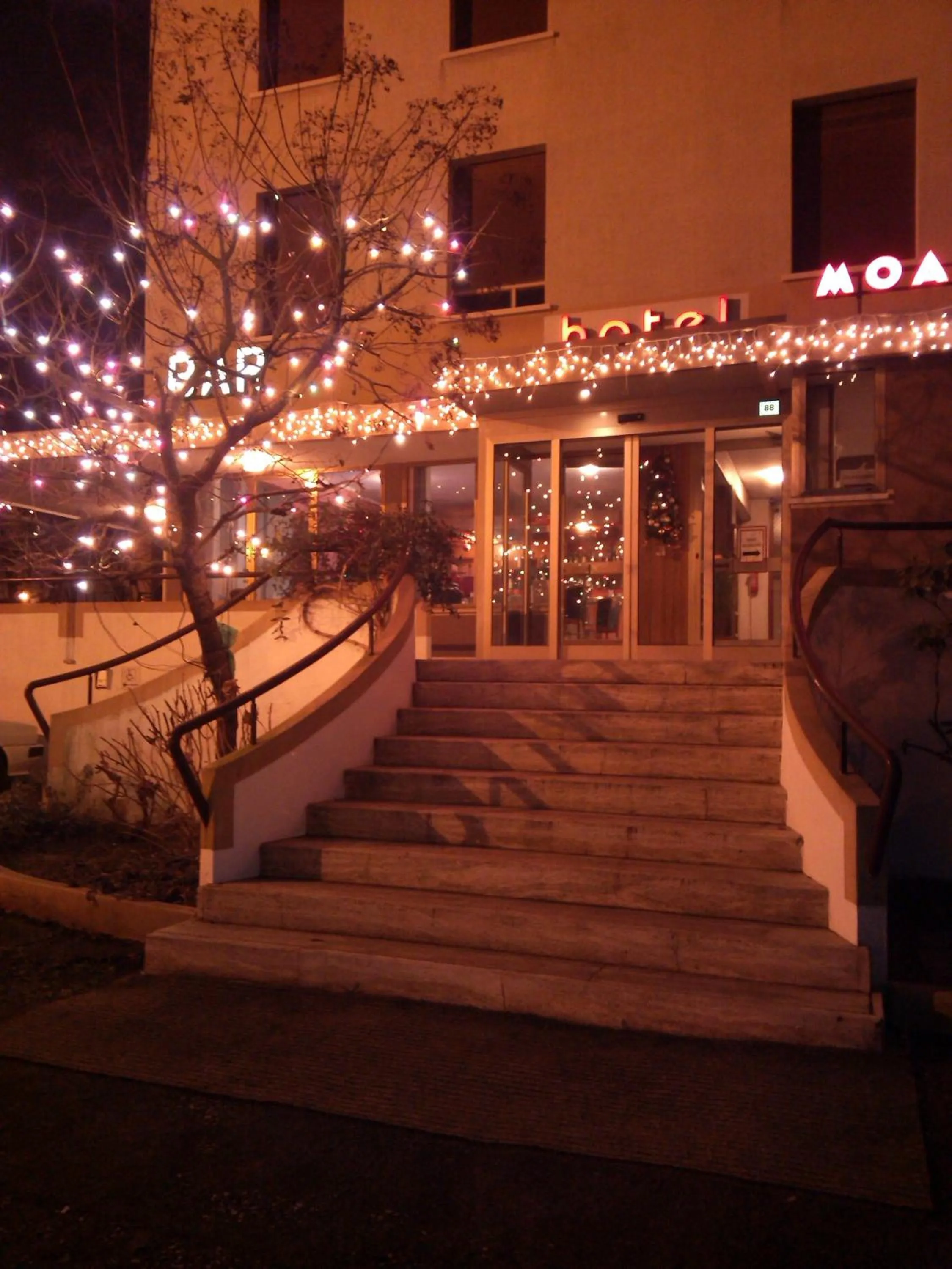 Facade/entrance in Hotel Palladio