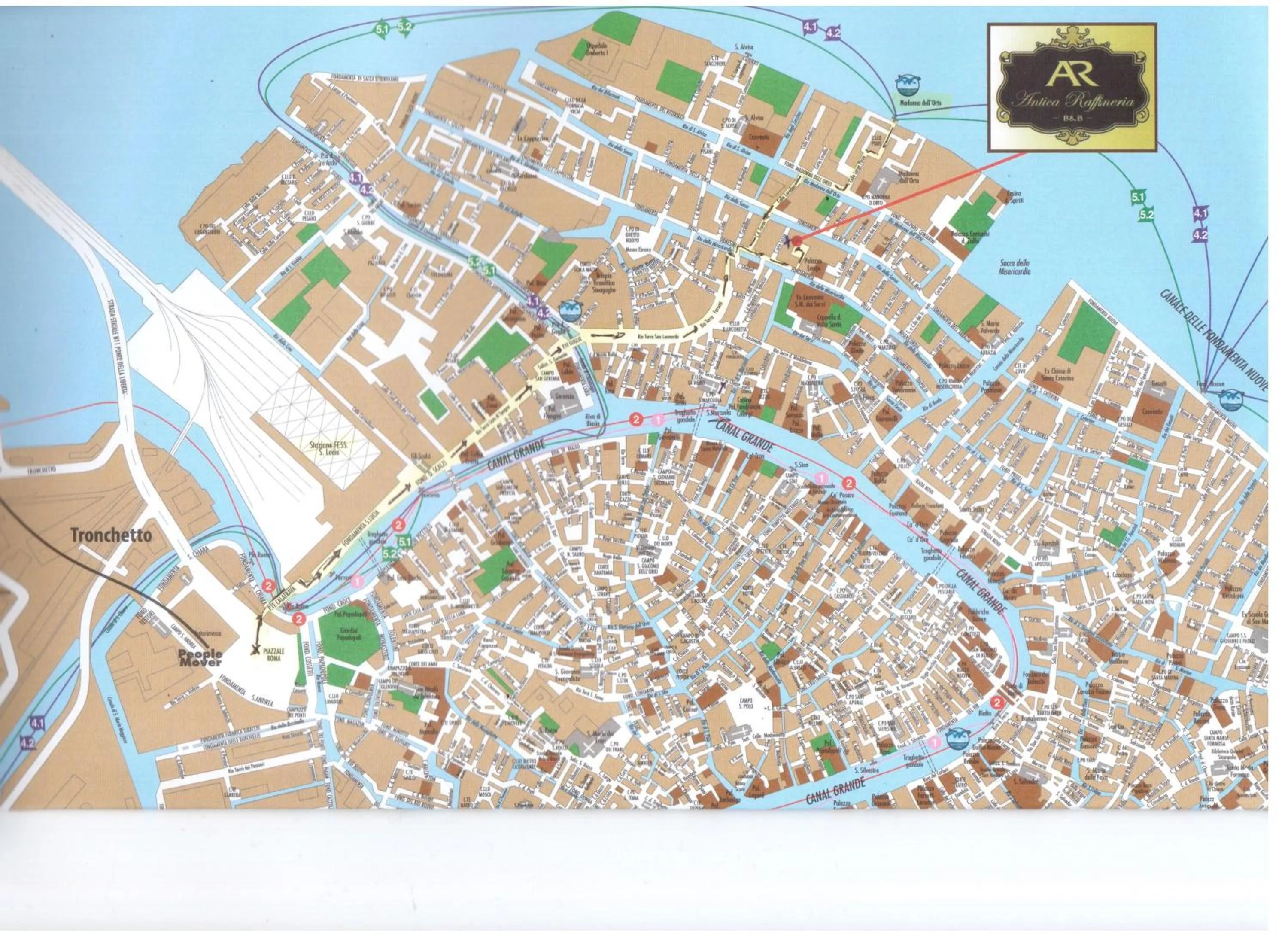 Floor plan in Antica Raffineria