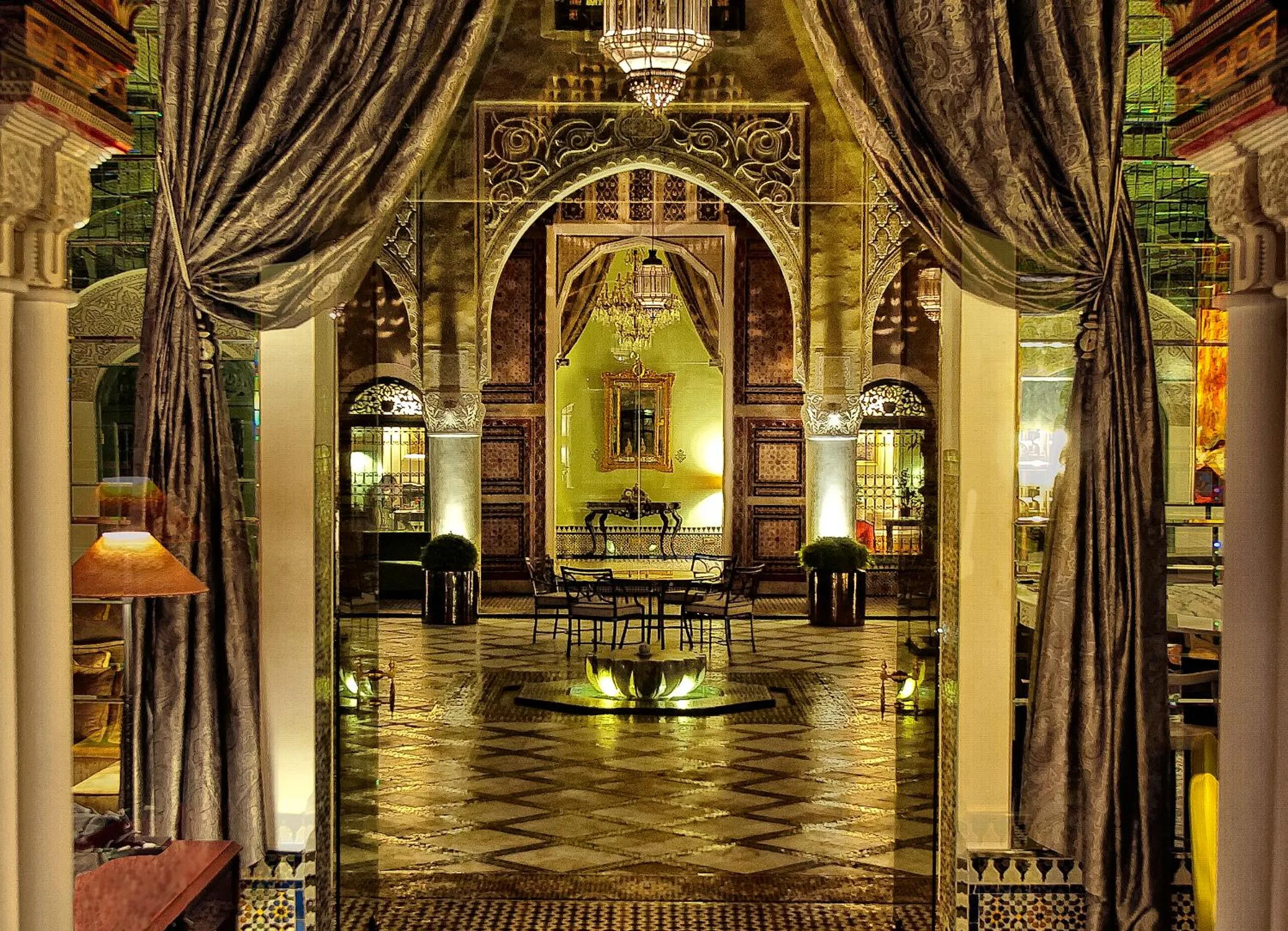 Patio in Palais Faraj Suites & Spa