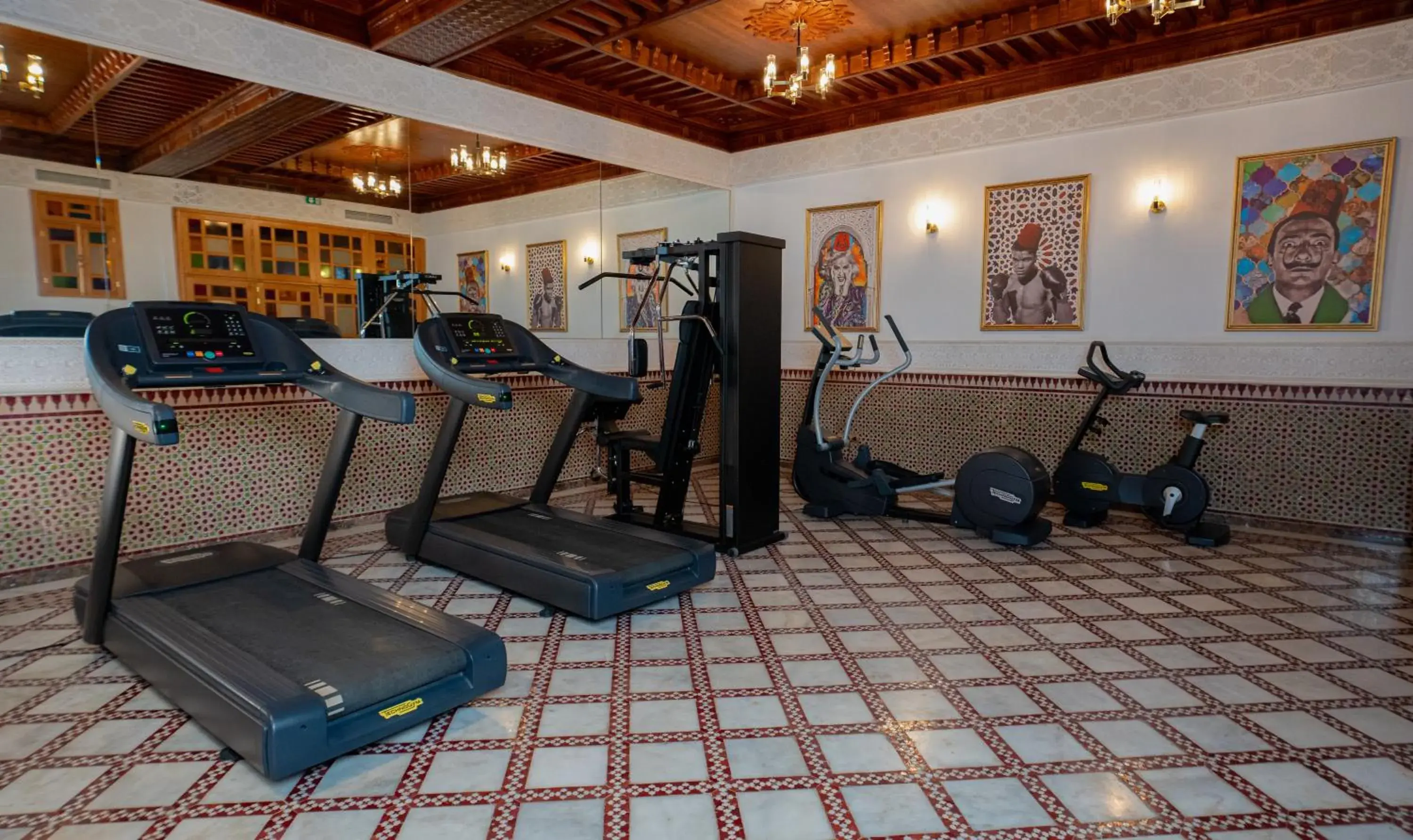 Fitness centre/facilities in Palais Faraj Suites & Spa Fitness centre/facilities in Palais Faraj Suites & Spa