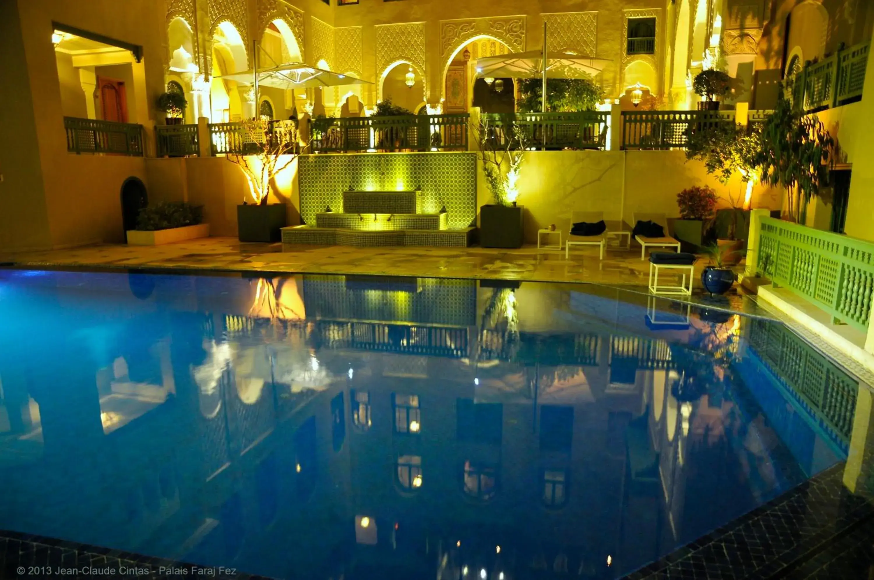 Swimming pool in Palais Faraj Suites & Spa Swimming pool in Palais Faraj Suites & Spa