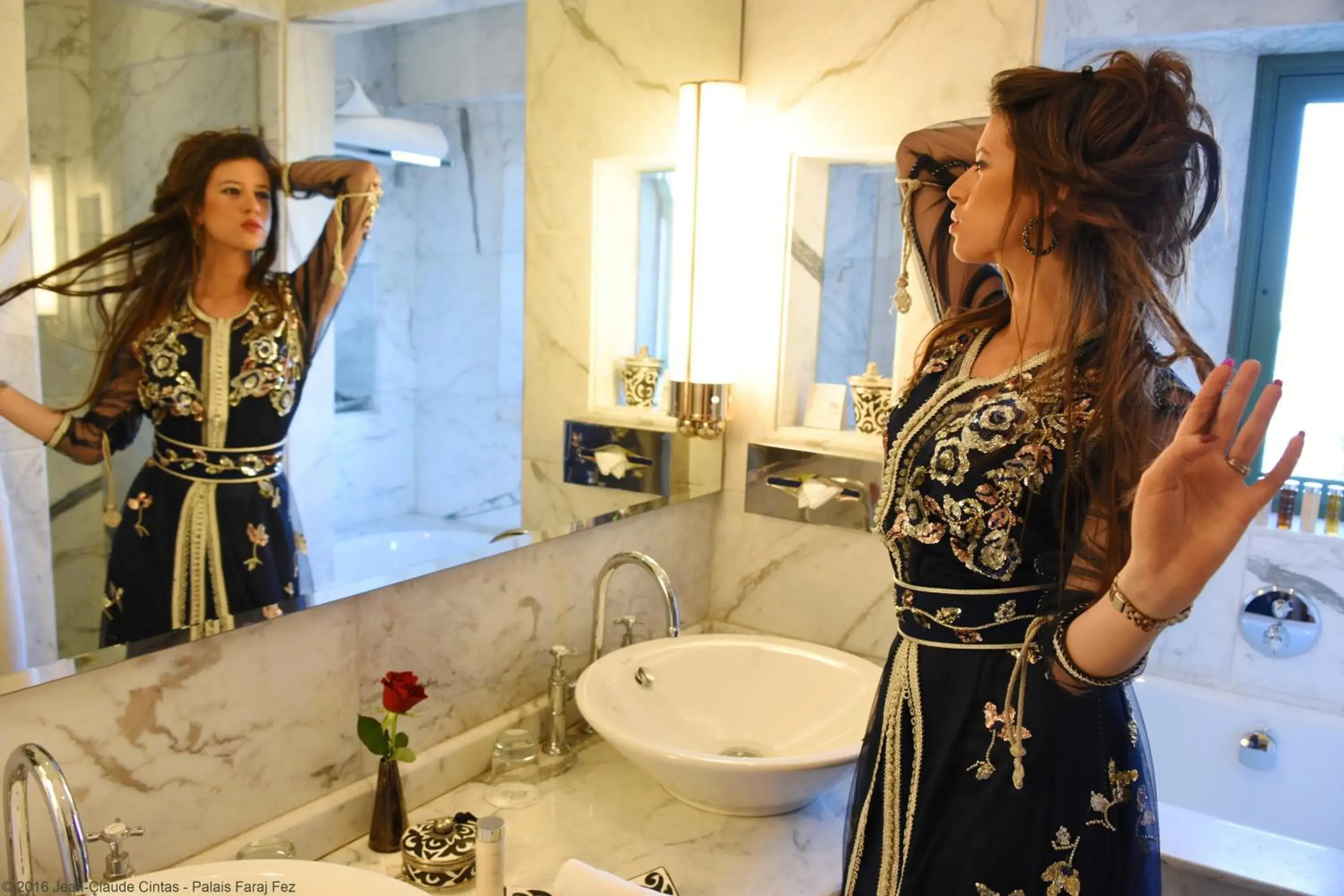 Bathroom in Palais Faraj Suites & Spa Bathroom in Palais Faraj Suites & Spa