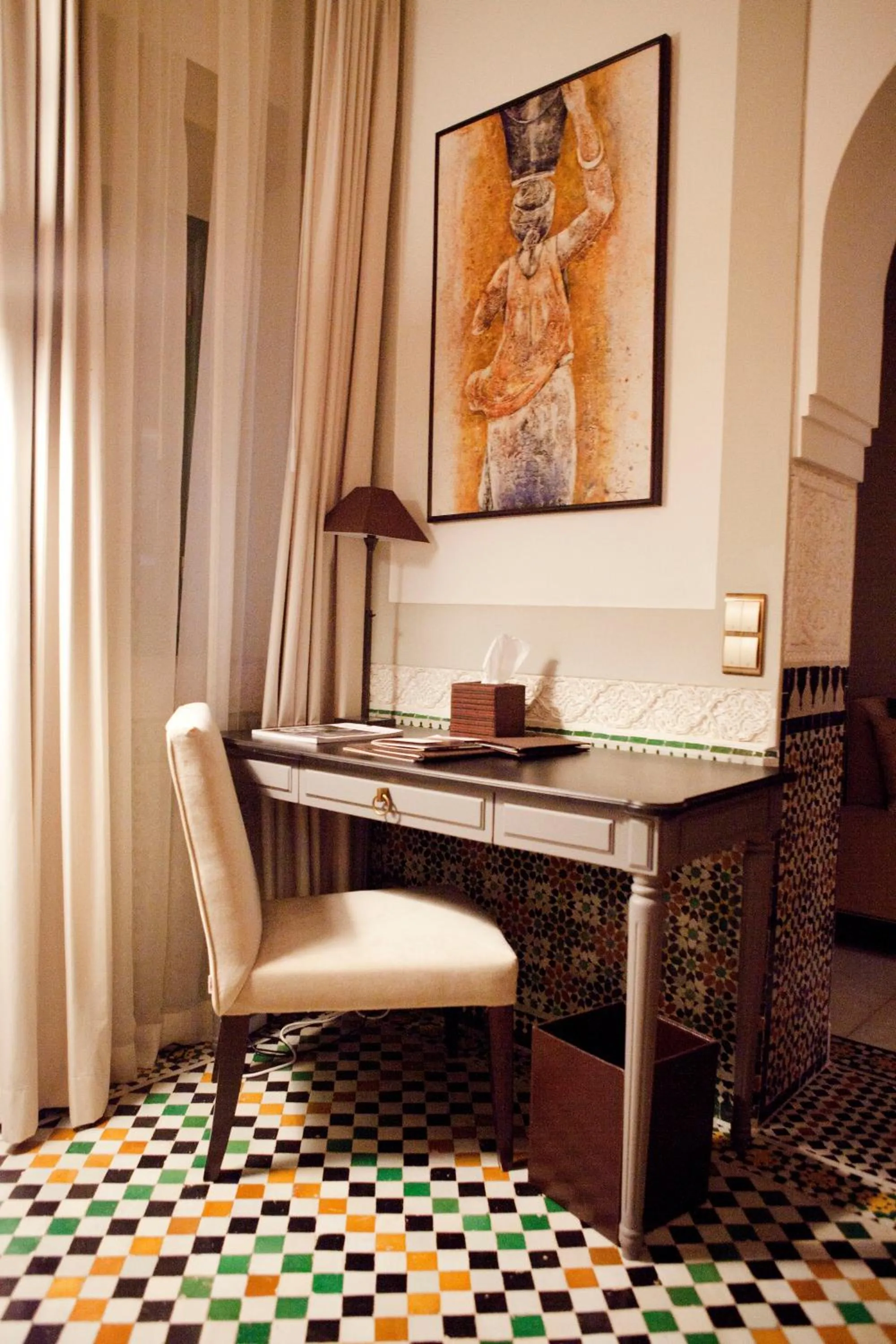 Seating area in Palais Faraj Suites & Spa