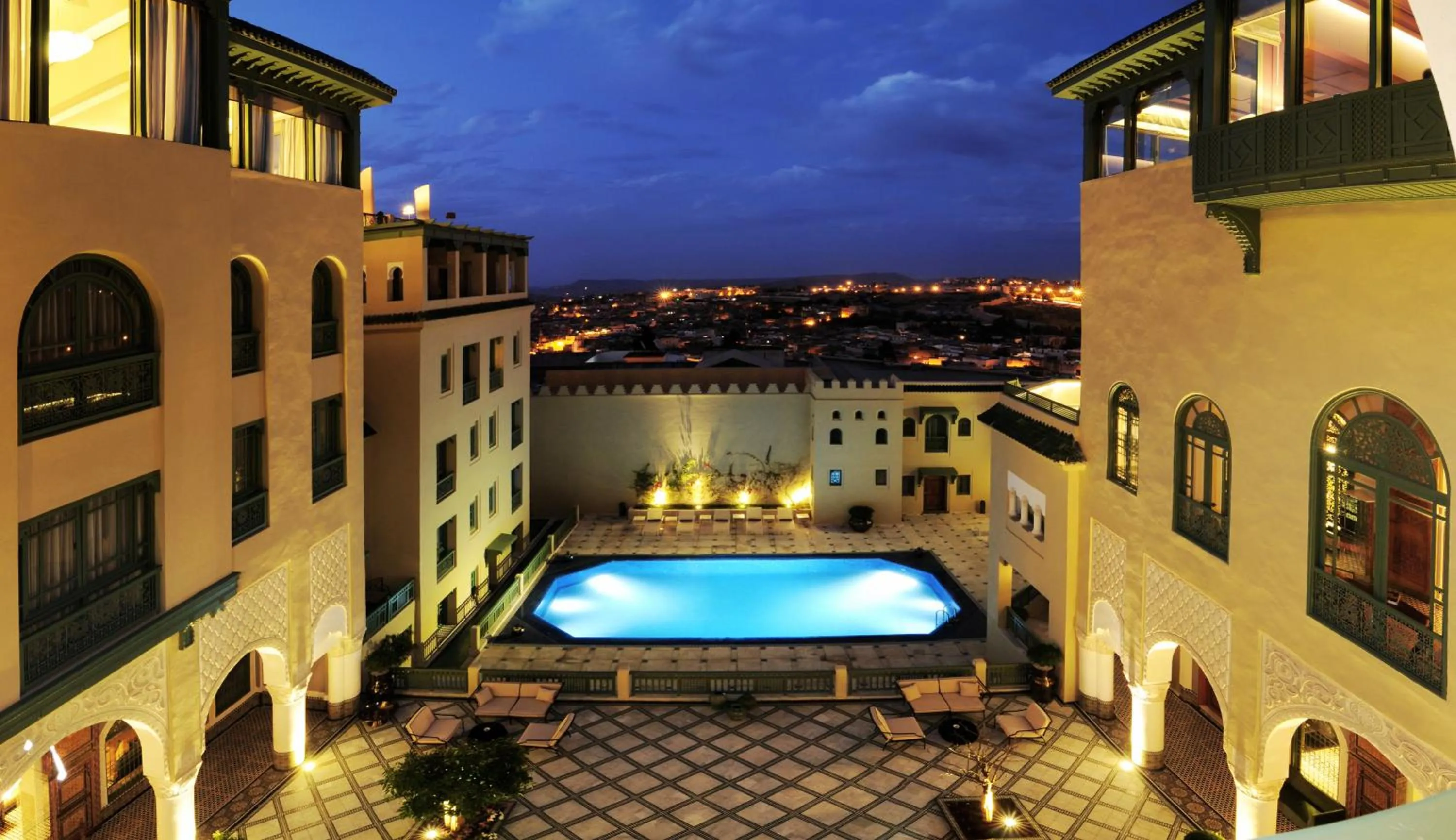 Open Air Bath in Palais Faraj Suites & Spa