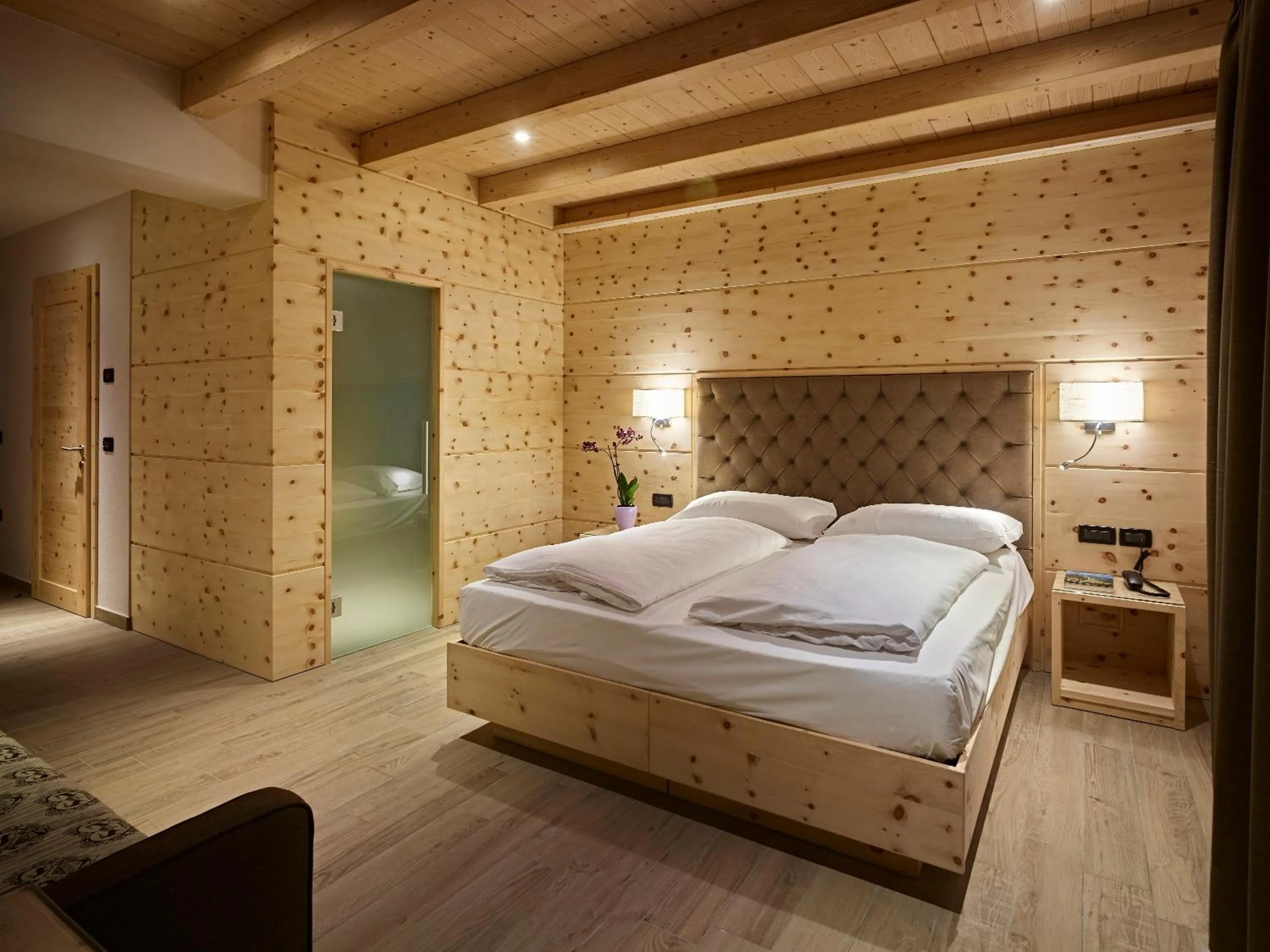 Bed in Hotel Garni My Ledro