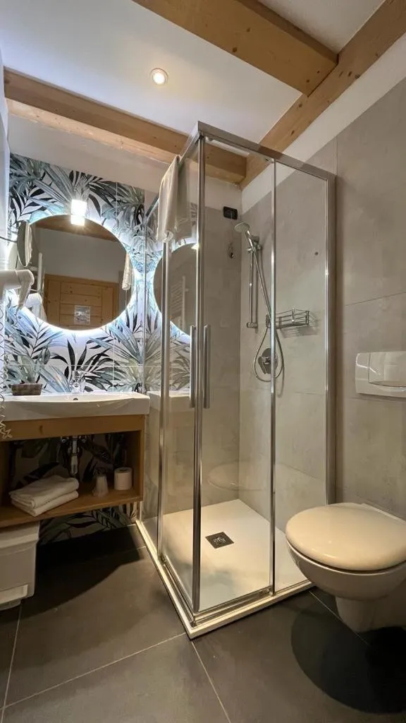 Bathroom in Hotel Garni My Ledro