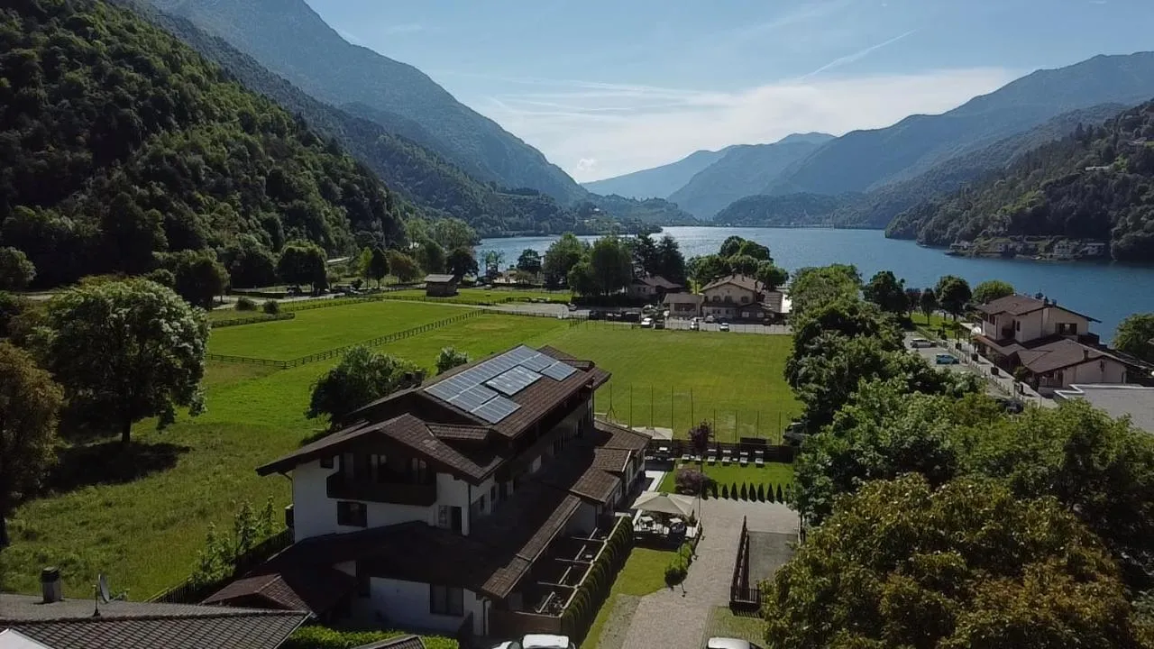 Lake view in Hotel Garni My Ledro