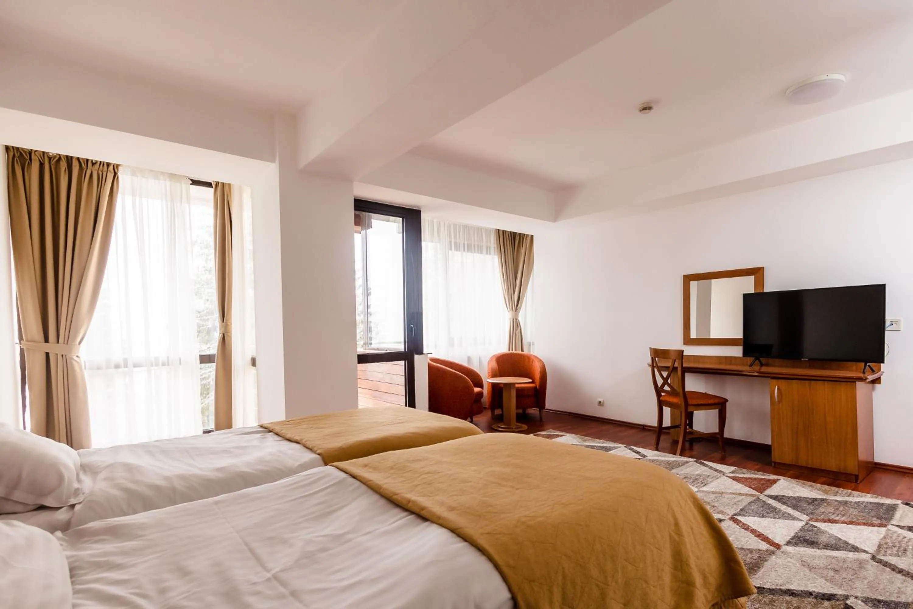 Bed in Hotel Cindrel