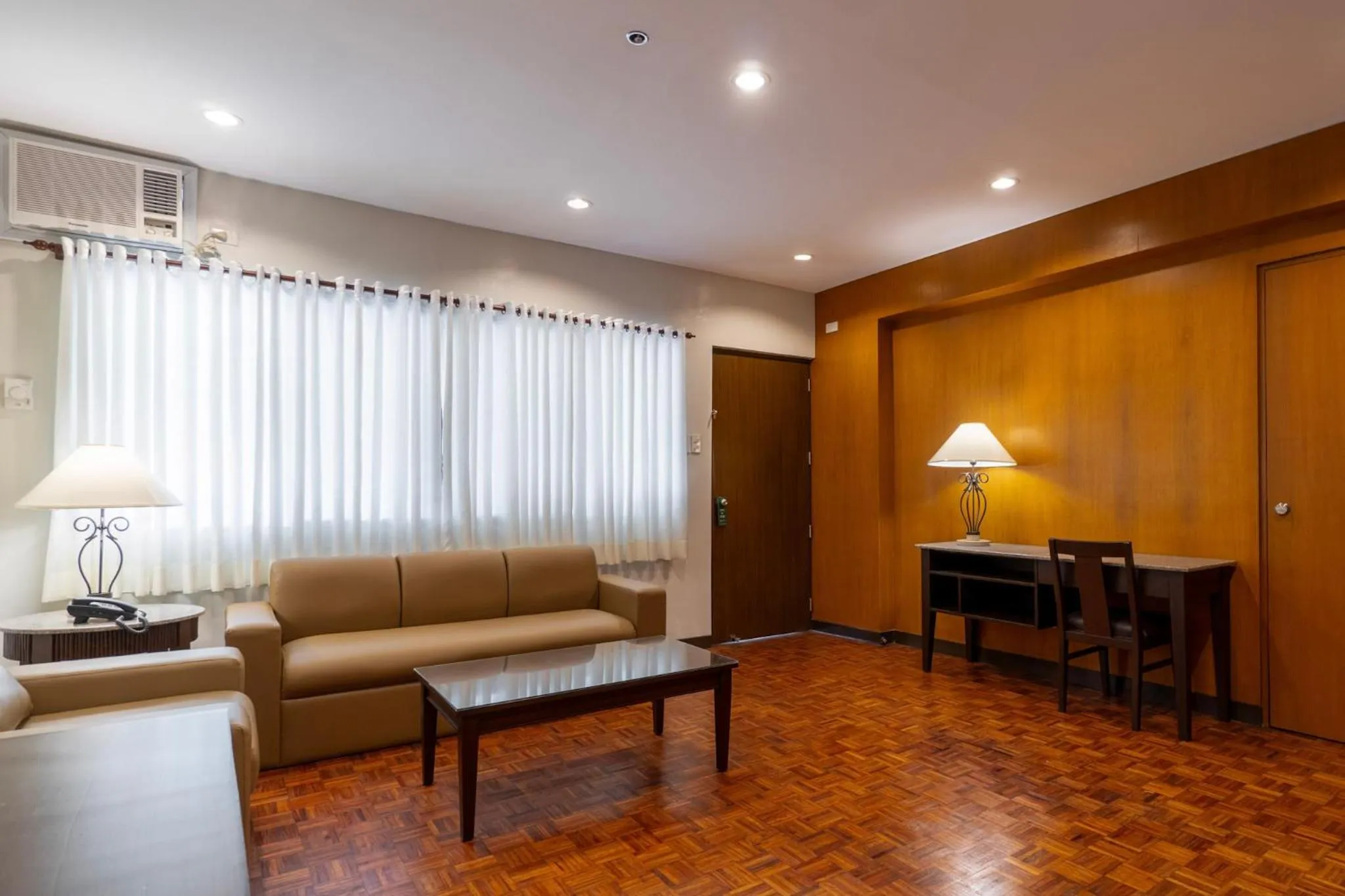 Living room in Tropicana Suites