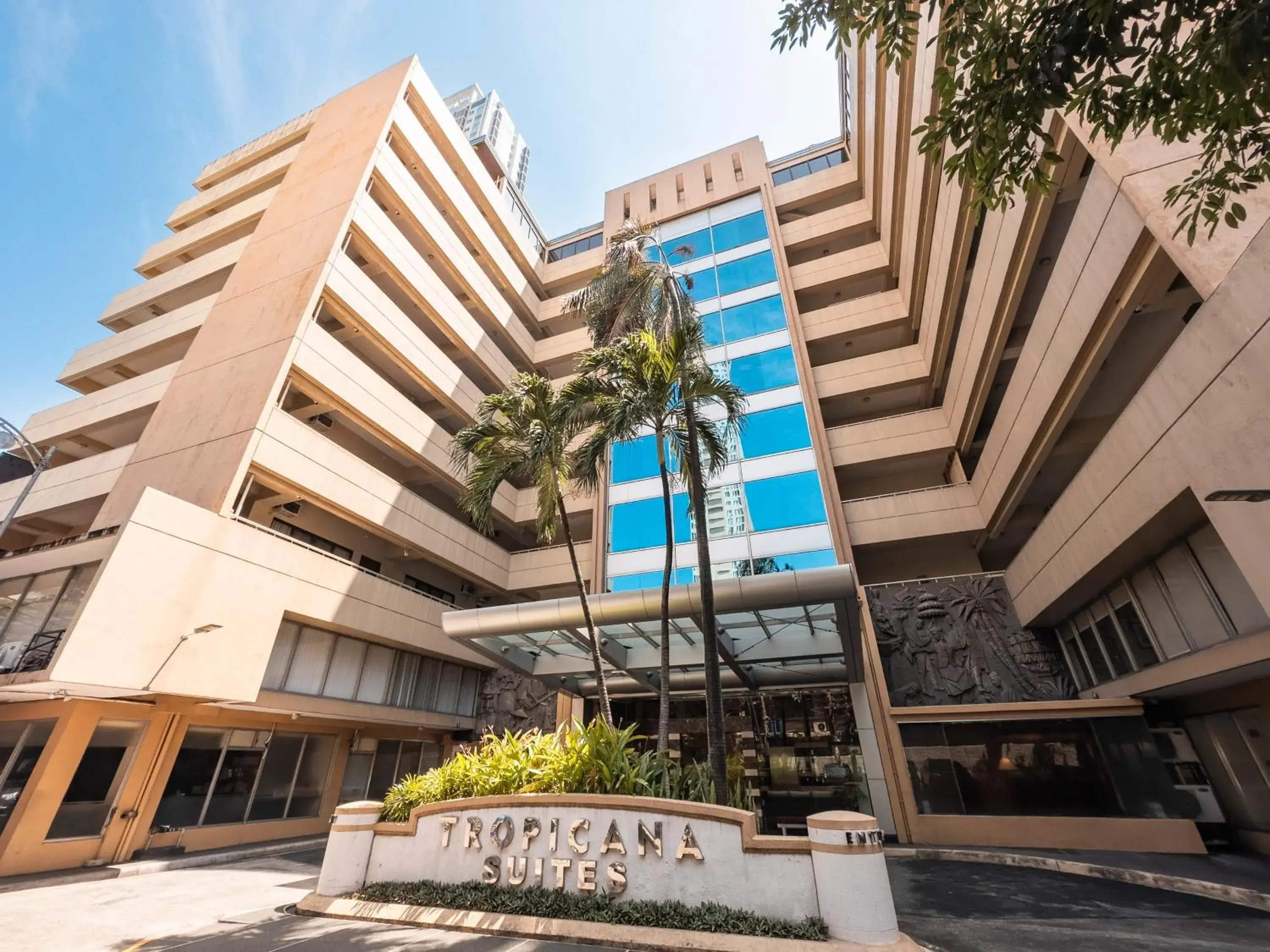 Property building in Tropicana Suites Property building in Tropicana Suites