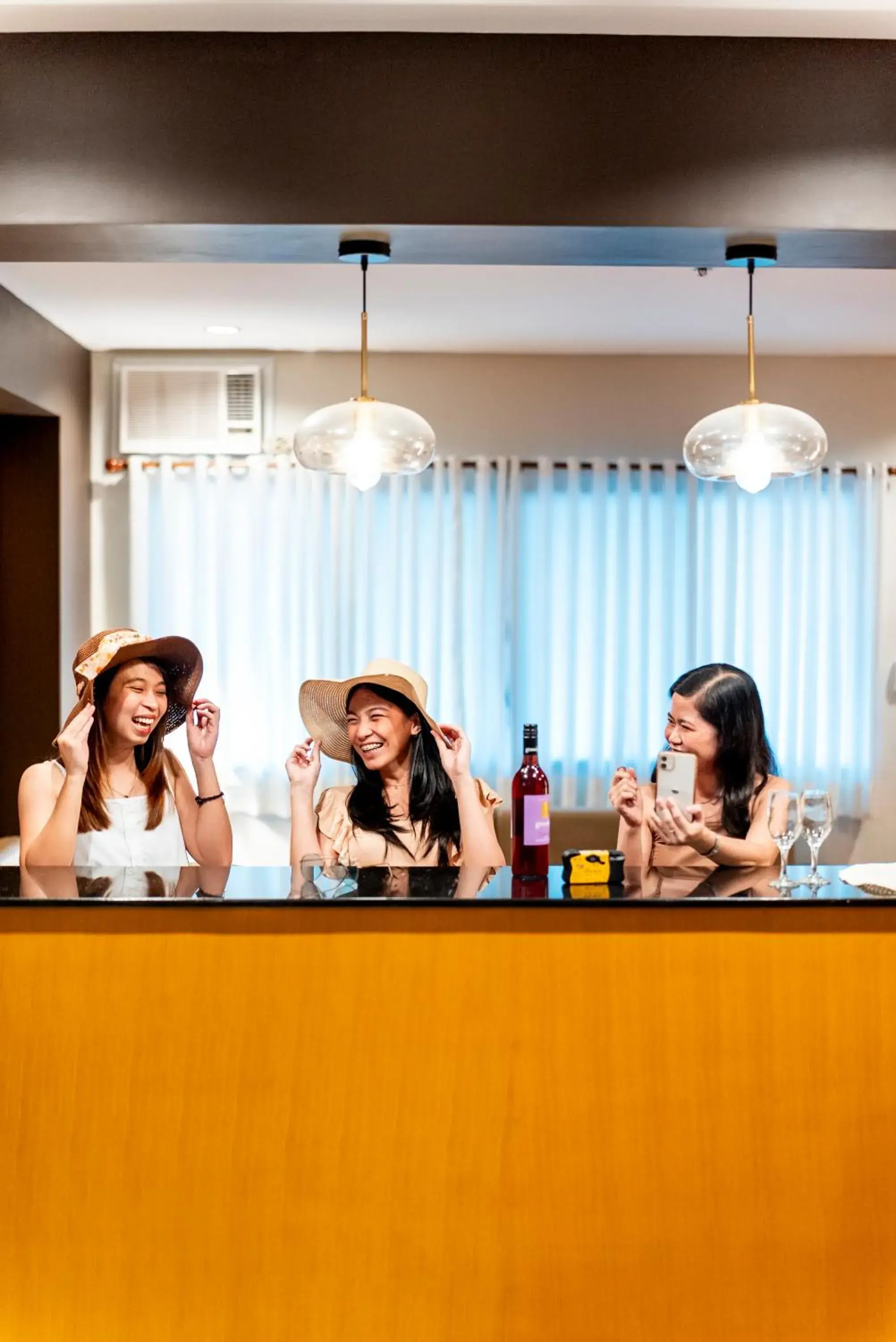 Living room in Tropicana Suites Living room in Tropicana Suites