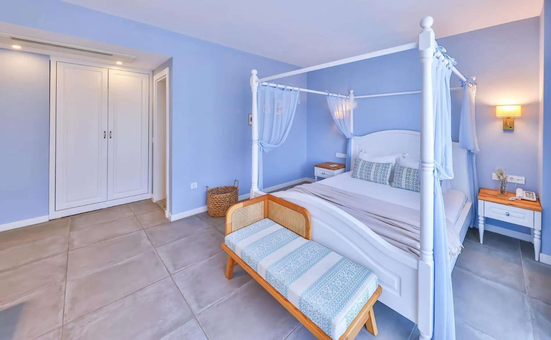 Photo of the whole room, Bed in Luvi Kaş Otel - Adults Only (+16)