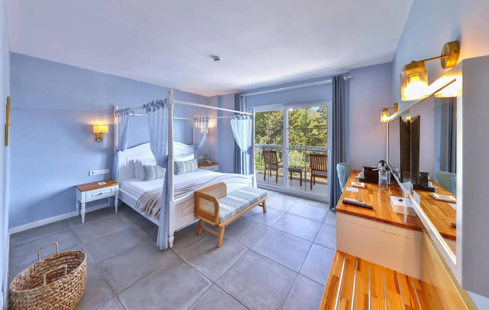 Photo of the whole room, Bed in Luvi Kaş Otel - Adults Only (+16)