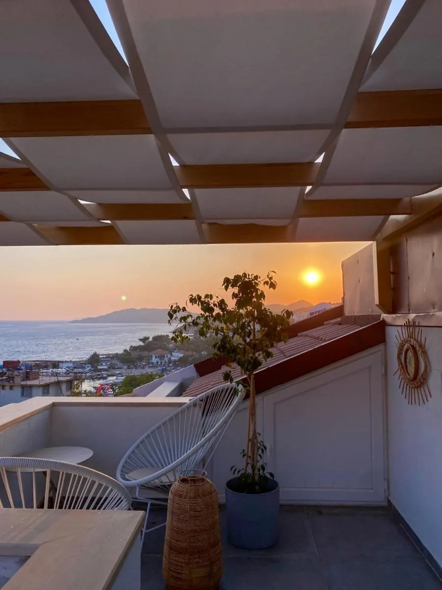 Balcony/Terrace in Luvi Kaş Otel - Adults Only (+16)