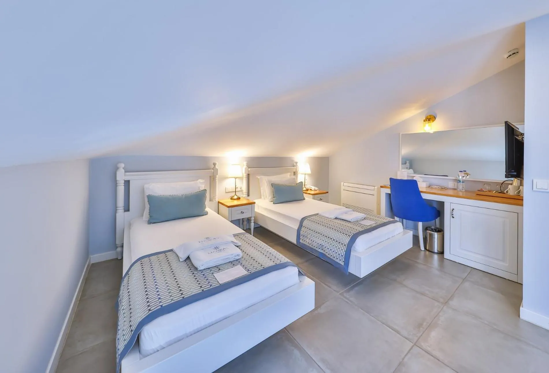Photo of the whole room, Bed in Luvi Kaş Otel - Adults Only (+16)