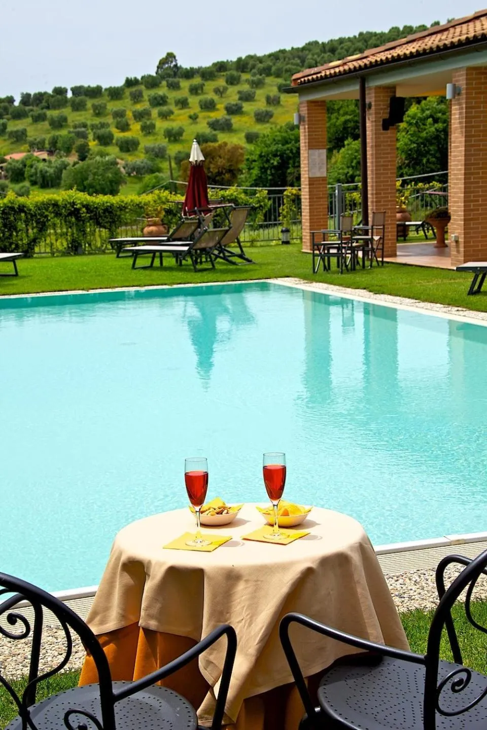 Swimming pool in Hotel Ristorante Le Querciolaie dei Ricci