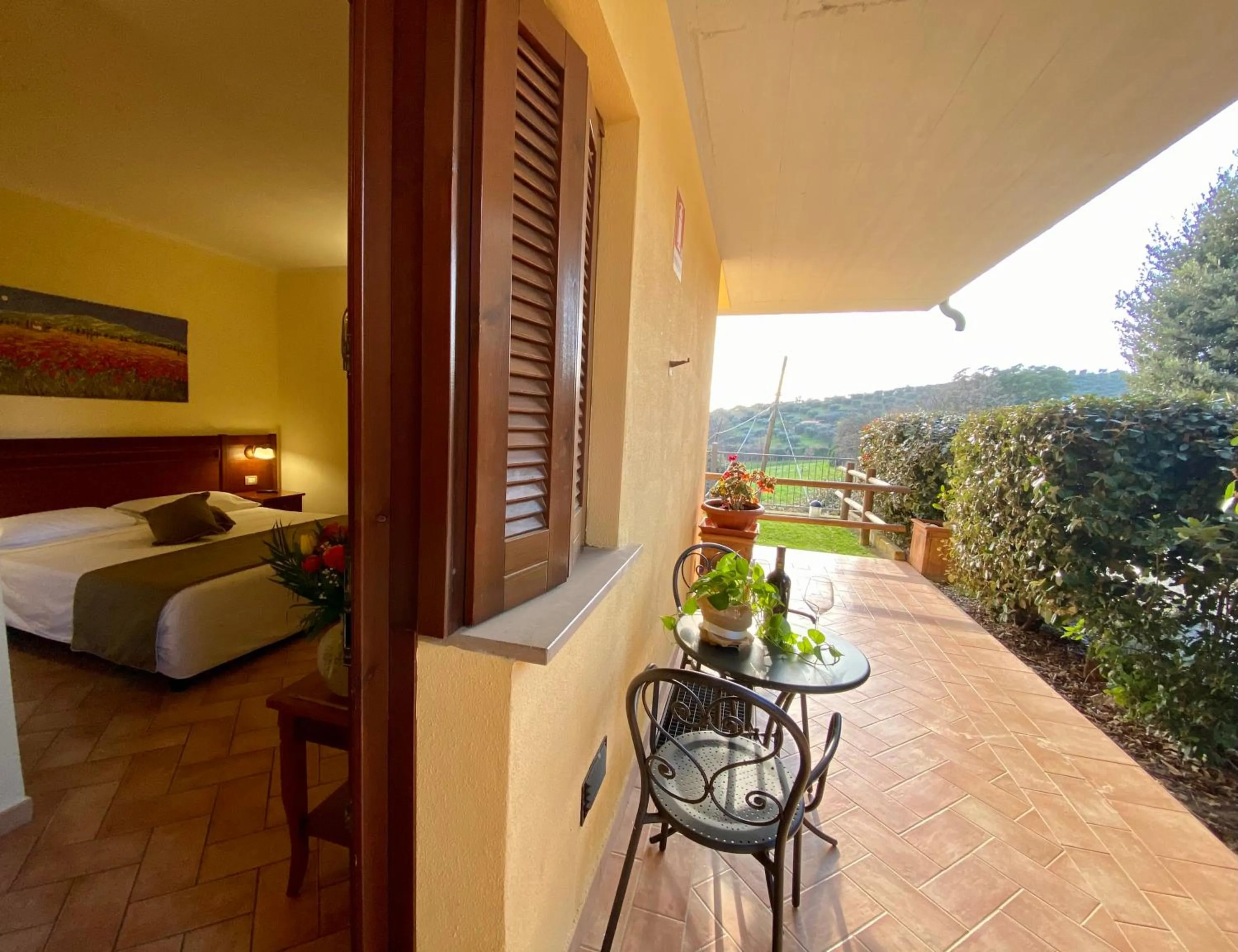 Property building, Bed in Hotel Ristorante Le Querciolaie dei Ricci