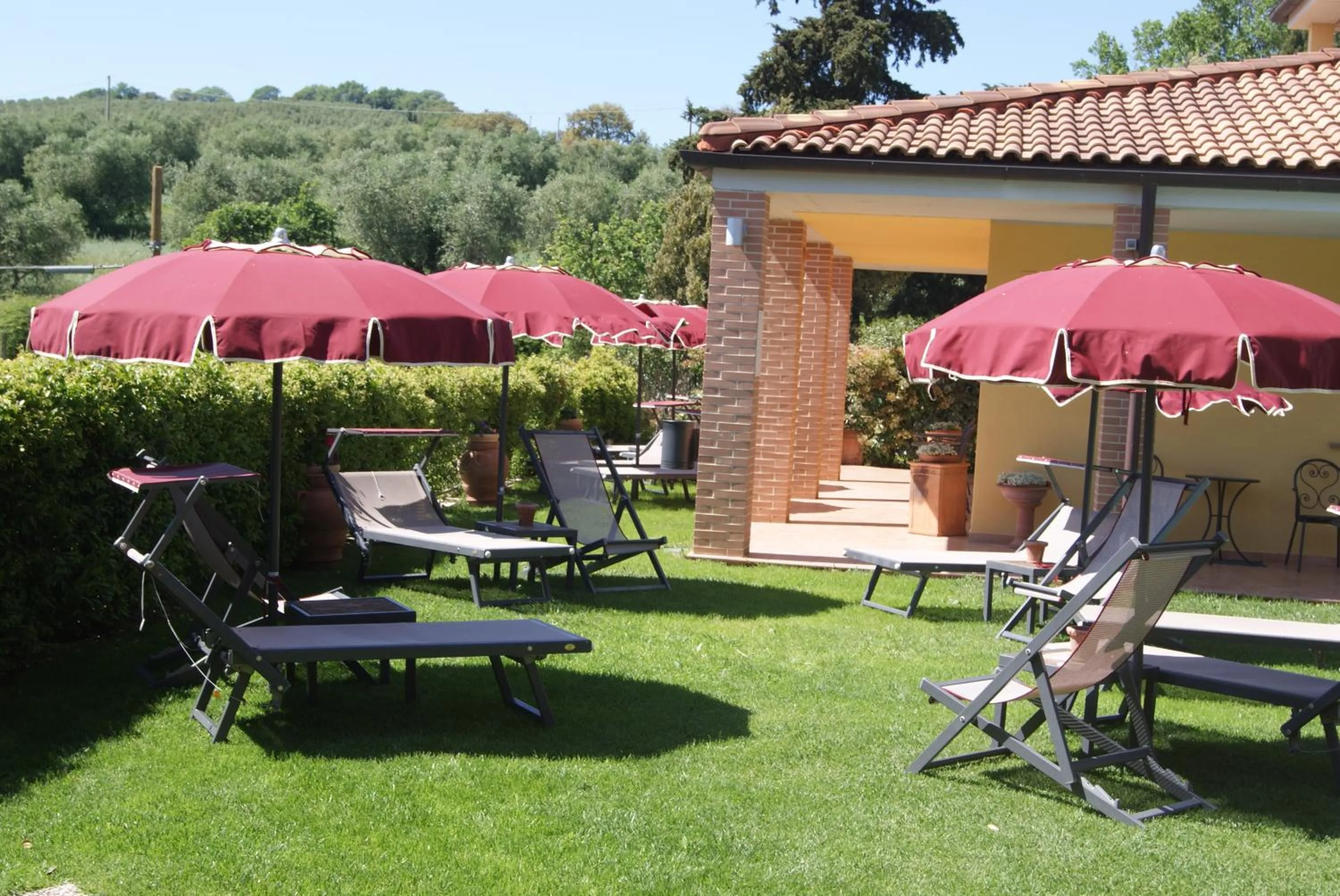 Garden in Hotel Ristorante Le Querciolaie dei Ricci