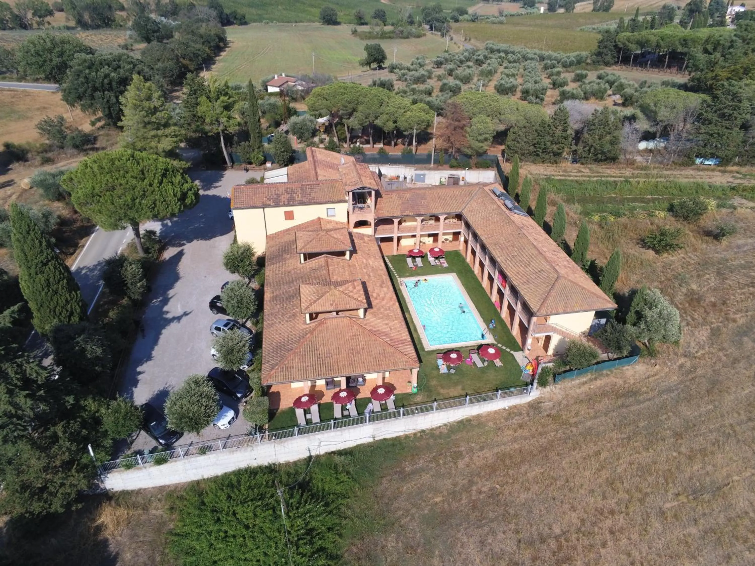 Bird's eye view in Hotel Ristorante Le Querciolaie dei Ricci