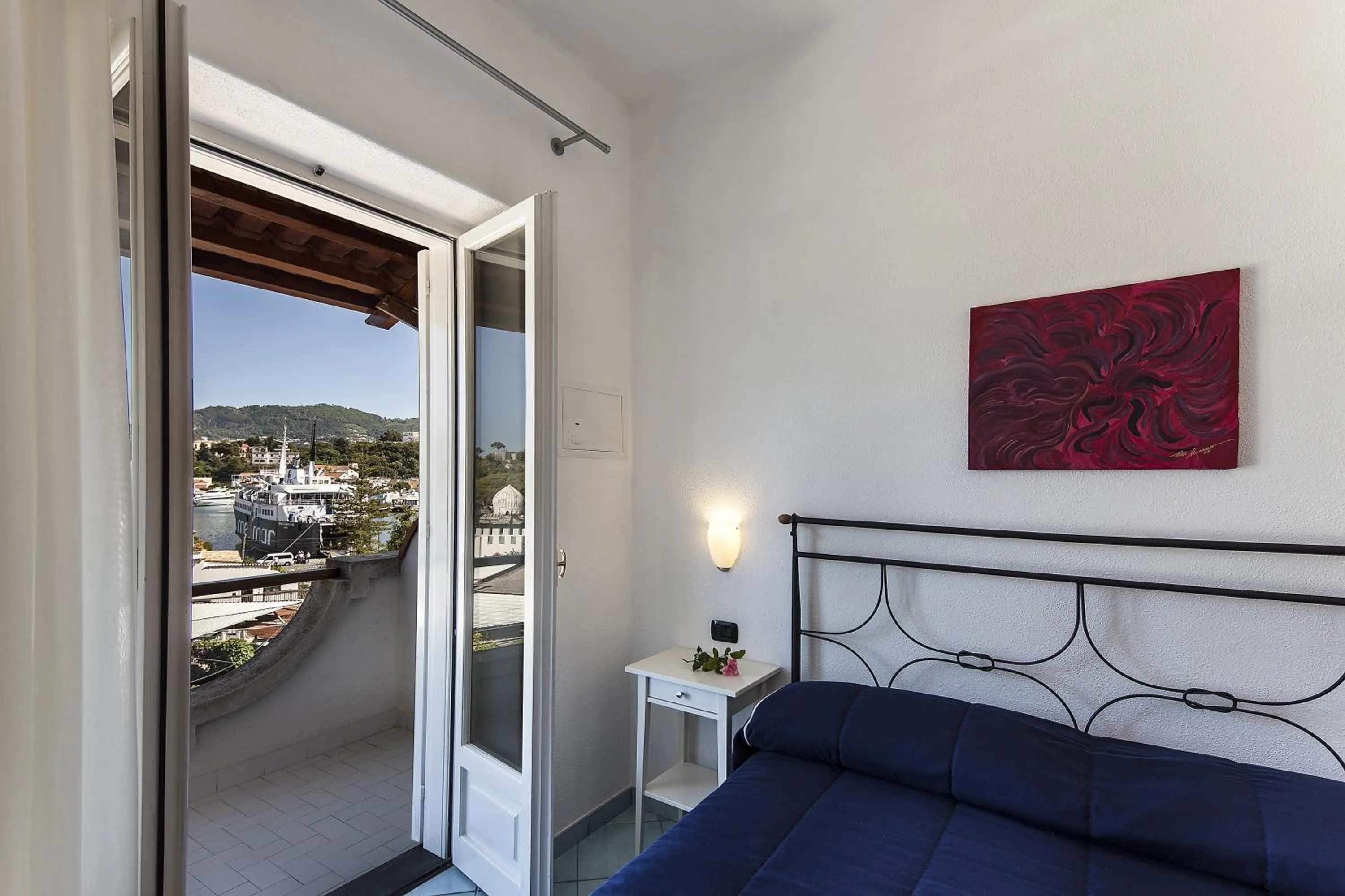 Bedroom, Bed in Ischia Blu Resort