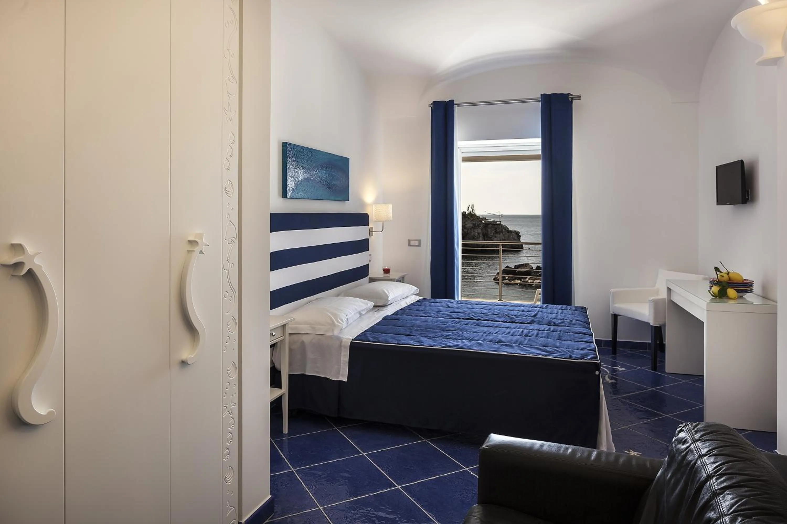 Bedroom, Bed in Ischia Blu Resort