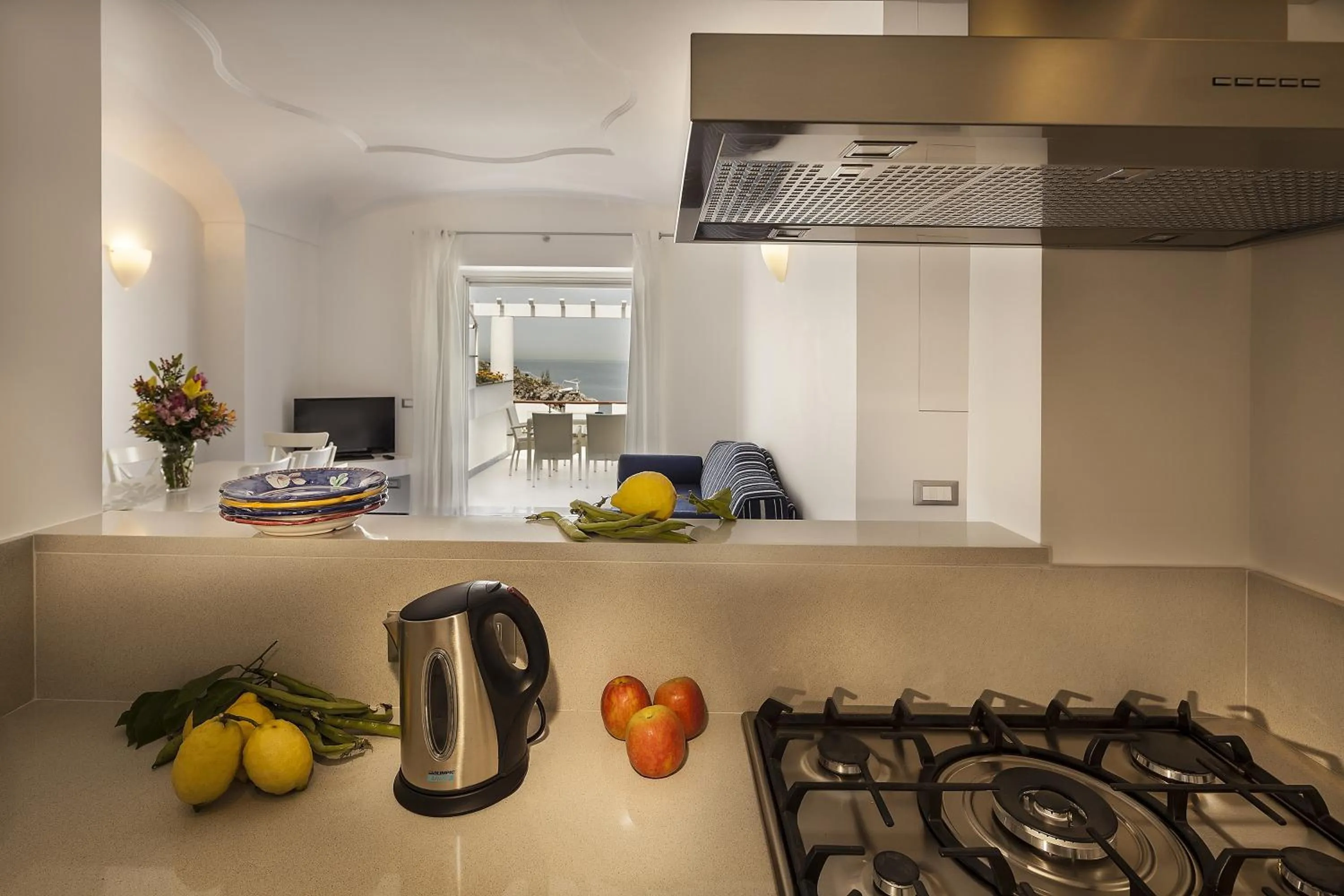 Kitchen or kitchenette in Ischia Blu Resort