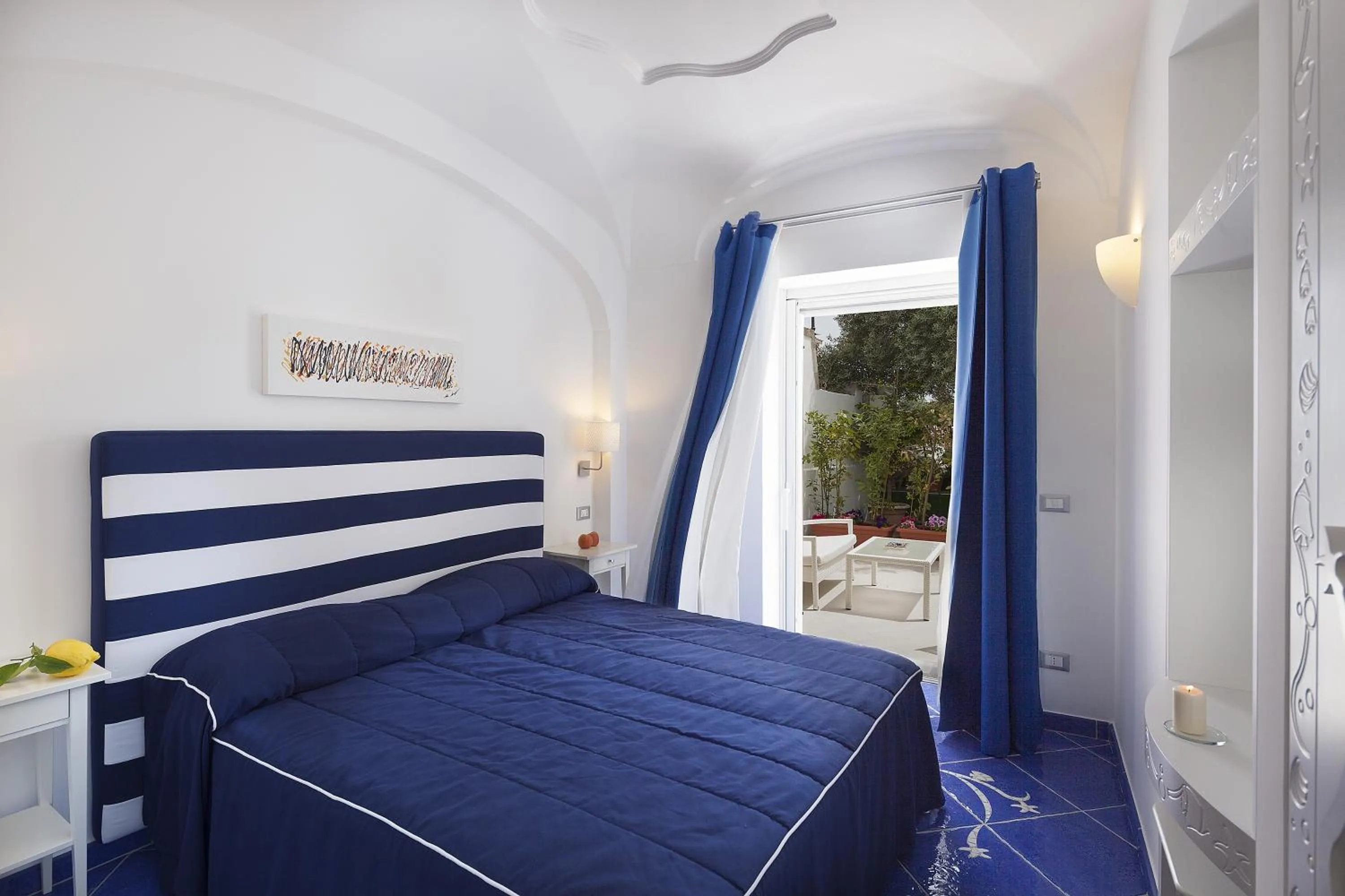 Bedroom, Bed in Ischia Blu Resort