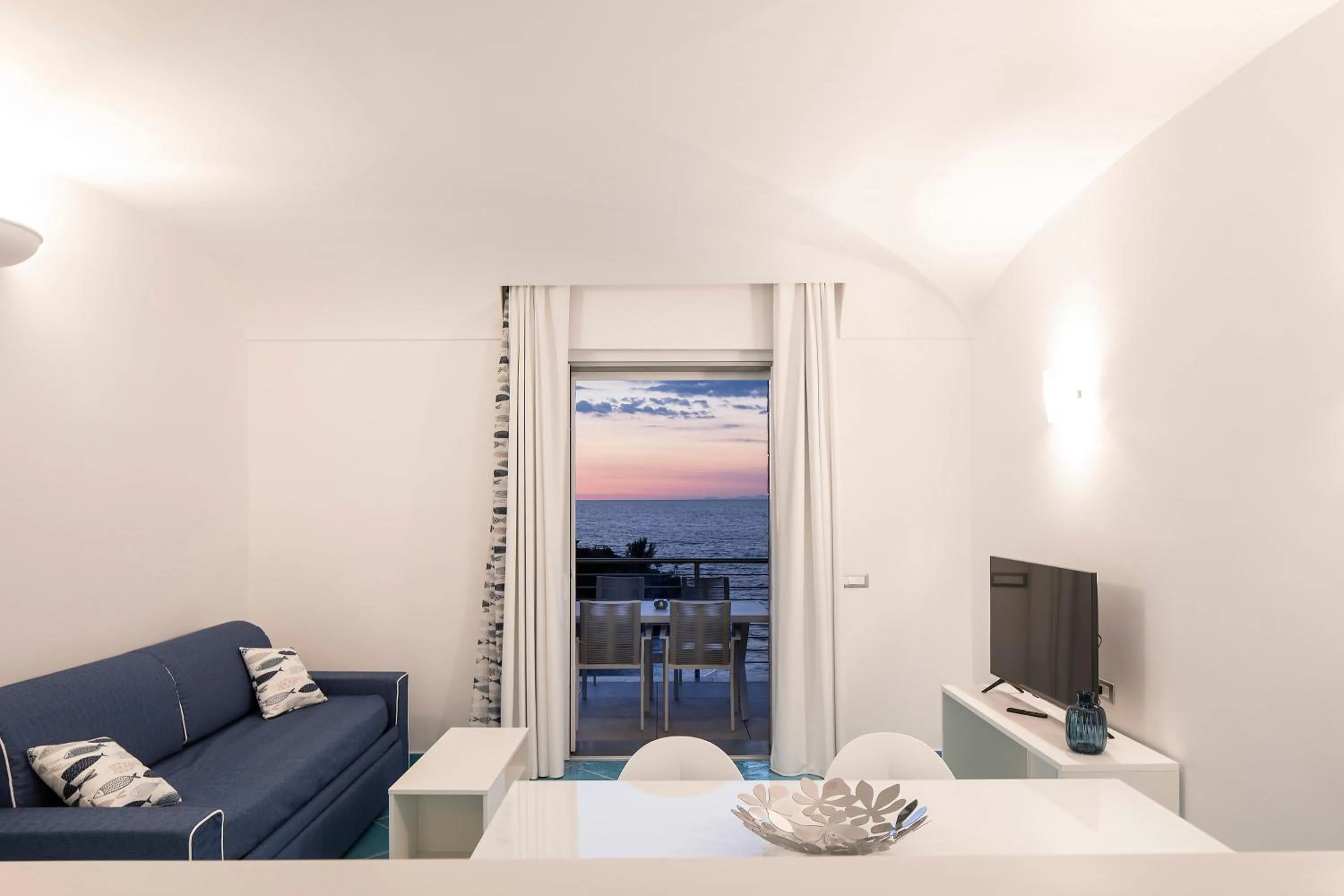 View (from property/room), Bed in Ischia Blu Resort