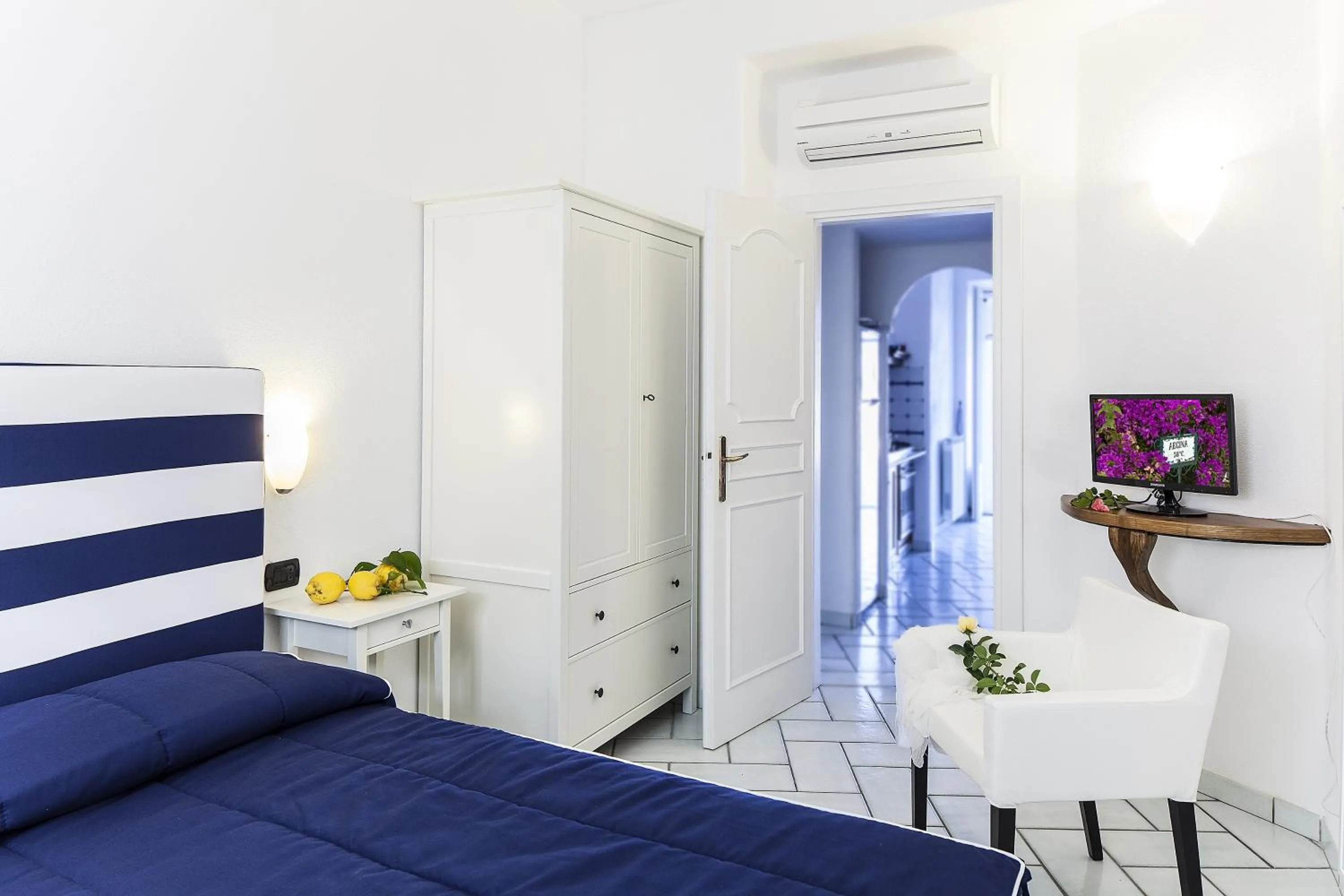 Bedroom, Bed in Ischia Blu Resort