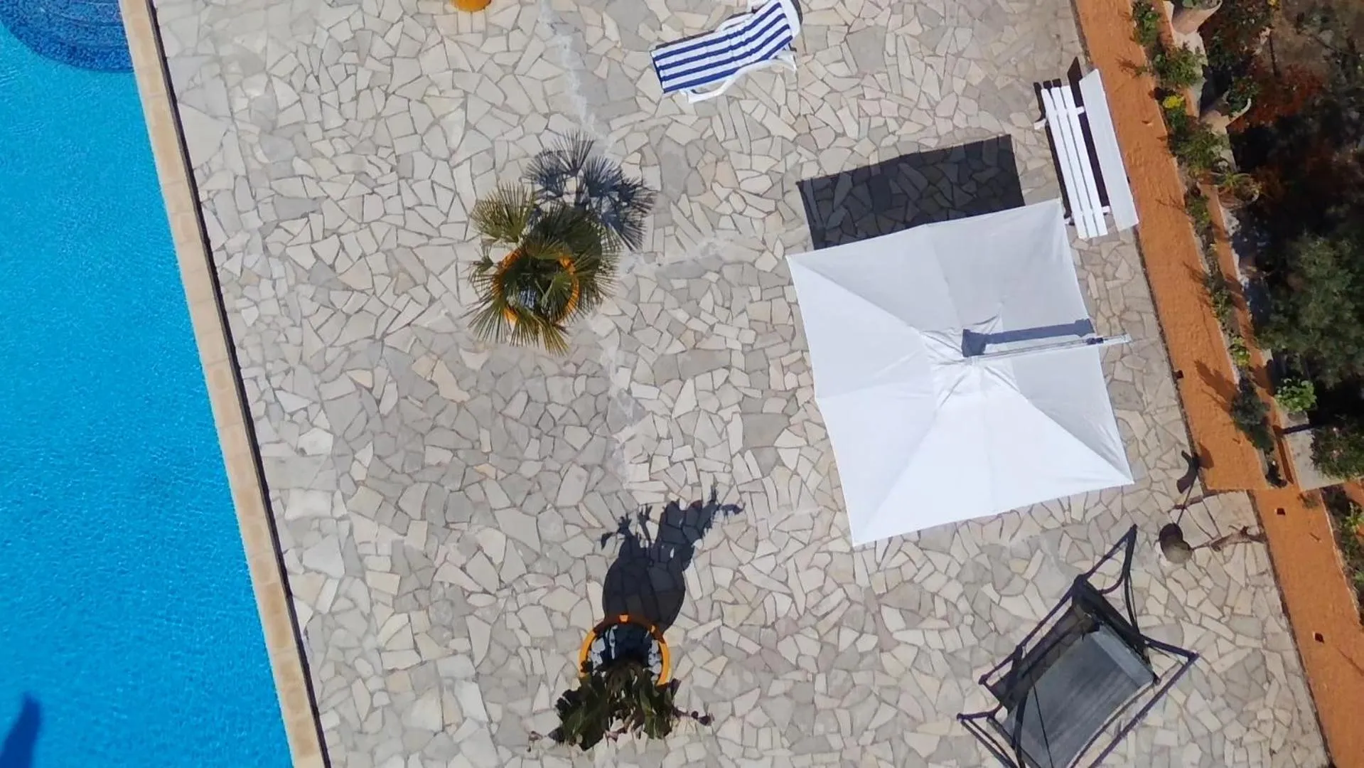 Bird's eye view in Chambre d'hôtes La Potinière