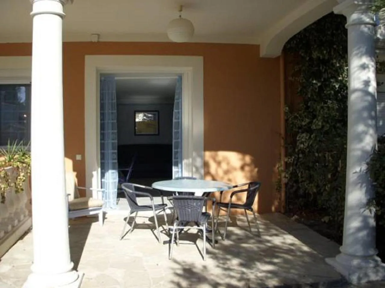 Balcony/Terrace in Chambre d'hôtes La Potinière